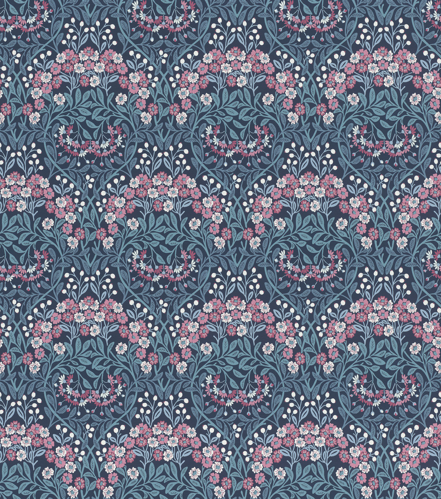 Rasch Vliestapete Sophia Blumenranke 710038