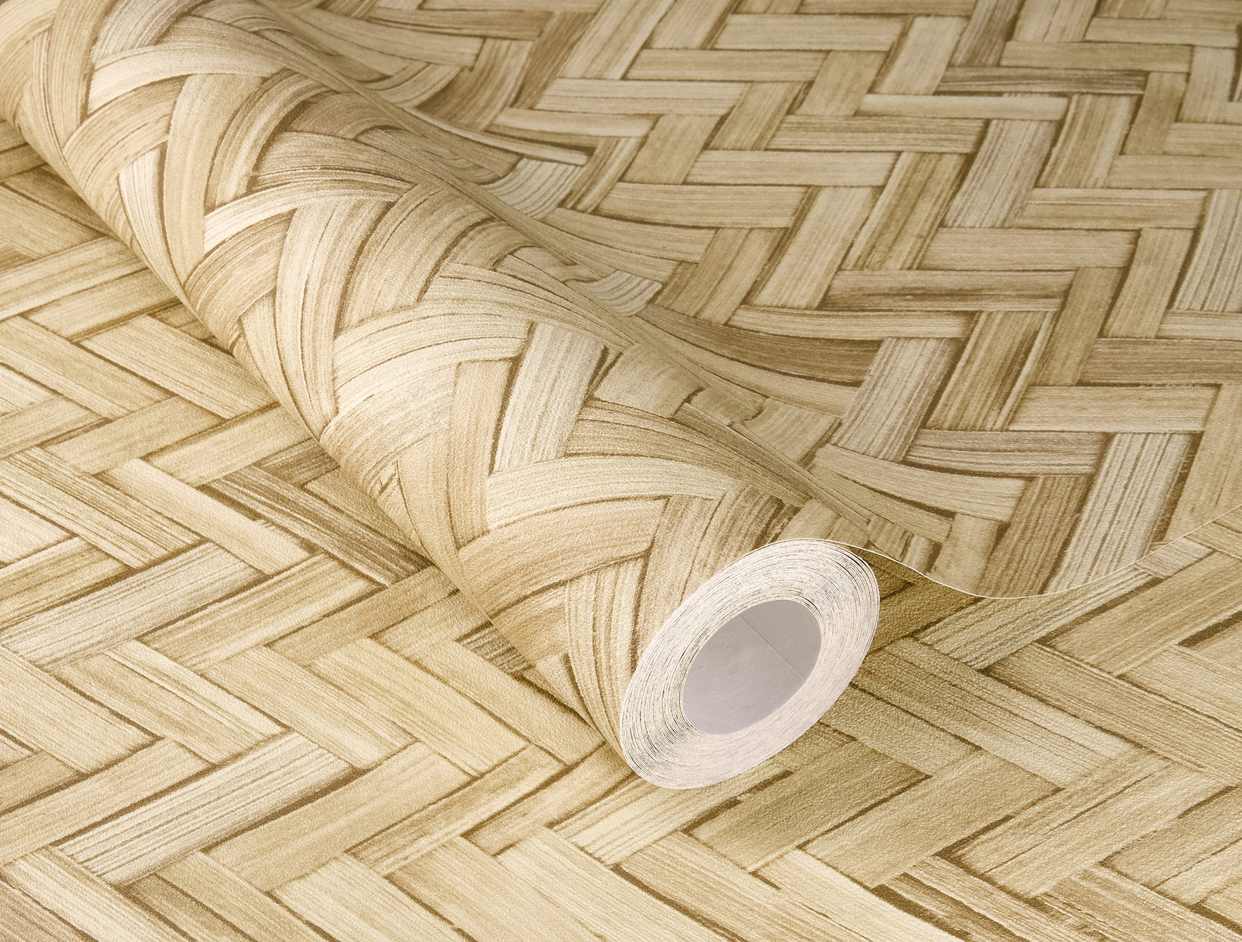 Rasch Vliestapete Beachhouse Braun-Hellbraun 410334