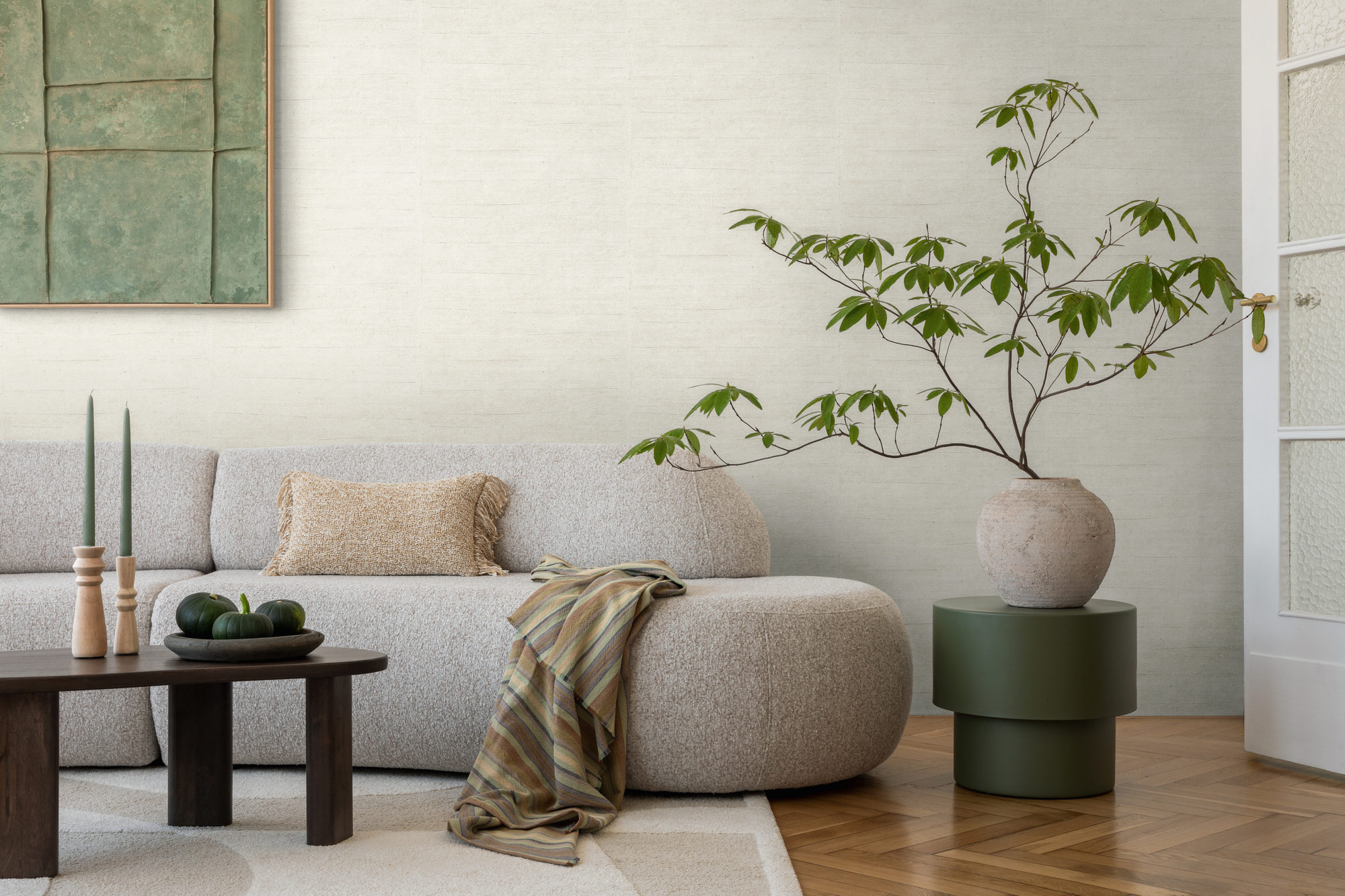 AS Vliestapete History of Art 2 Holzoptik Creme 790481