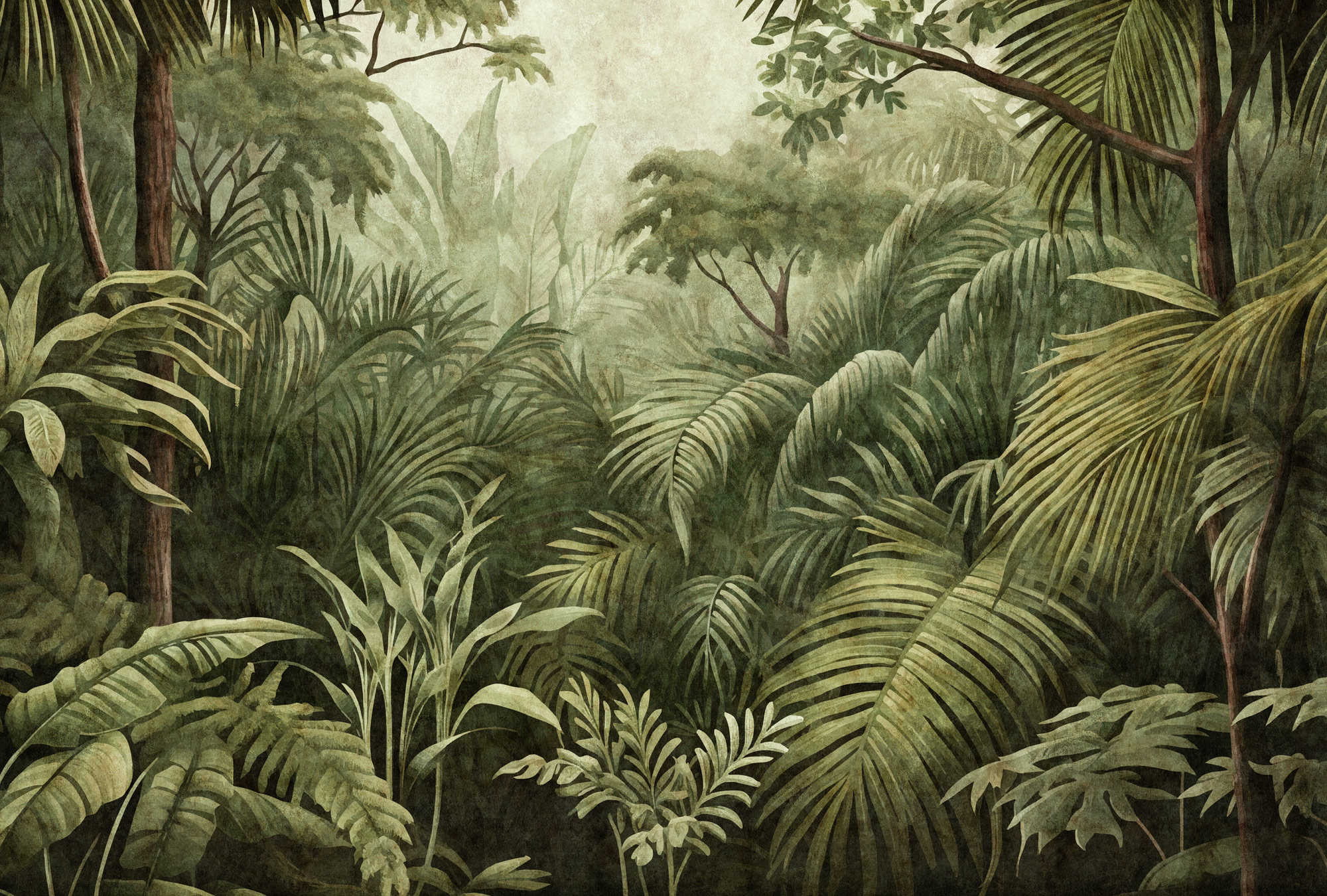 AS Fototapete Walls by Patel 5 Dschungel Grün DD134273