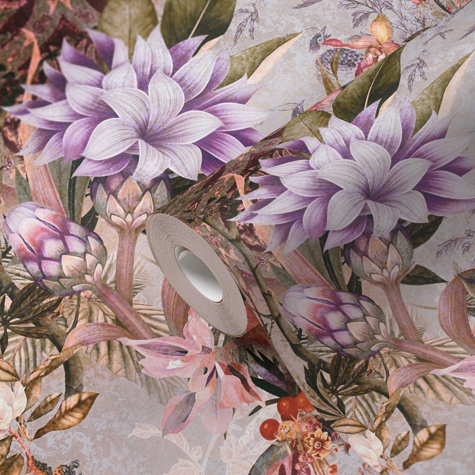 AS Création Vliestapete Dream Flowery Floral 381773