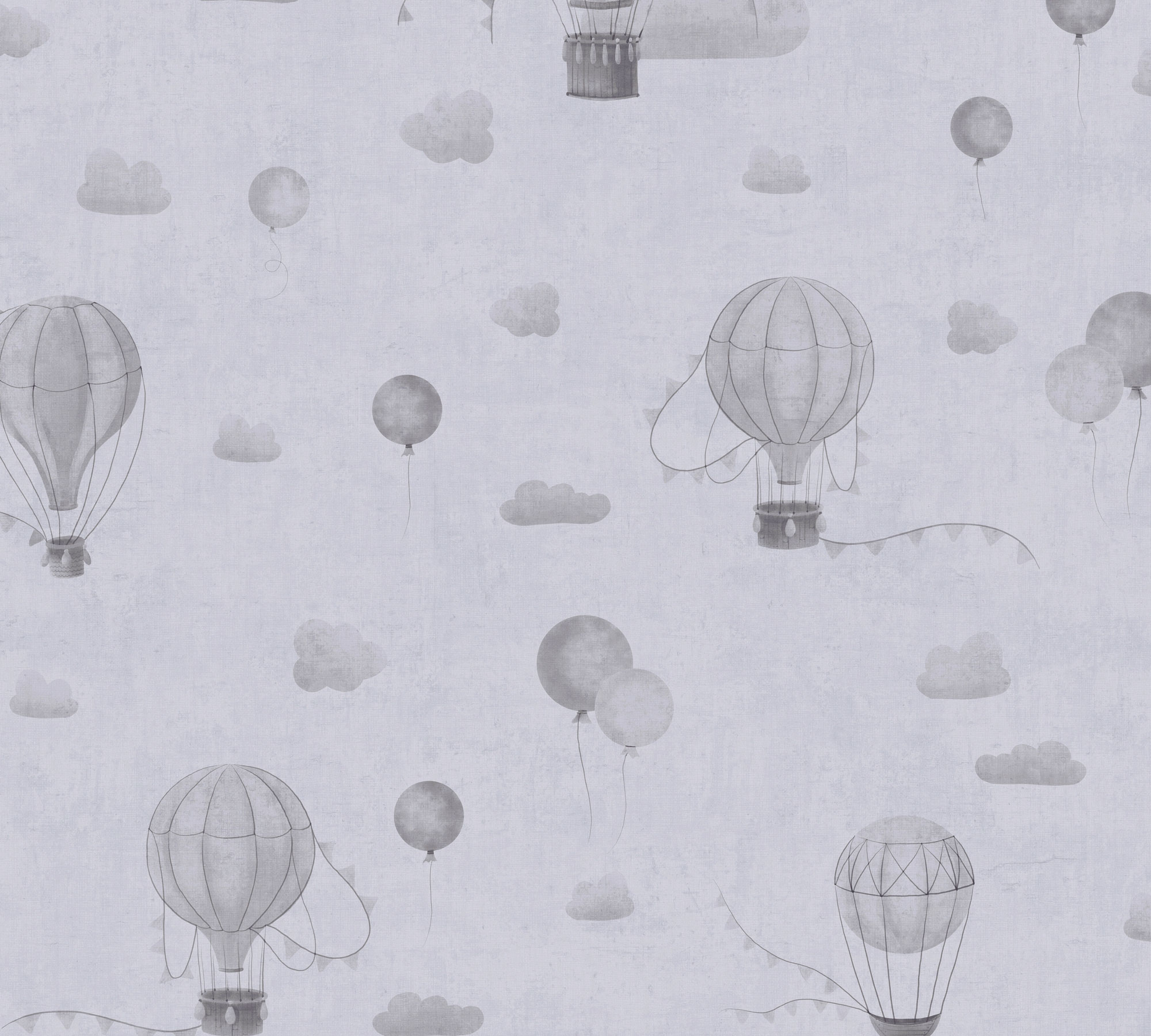 AS Vliestapete Lilly & Luis Wolken Grau 770772 AS Vliestapete Lilly & Luis Wolken Grau 770772