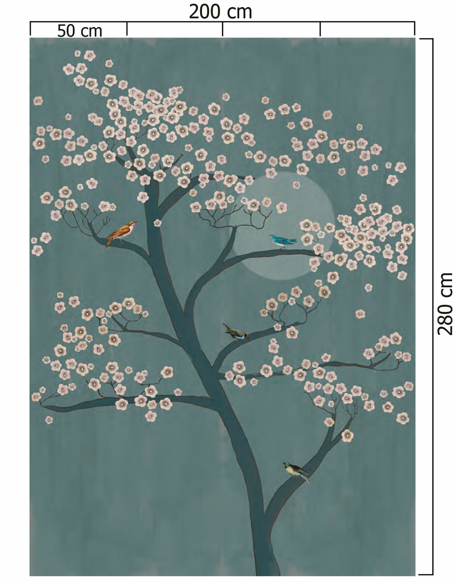 Rasch Fototapete Magic Walls Baum Blüten Japan 542134