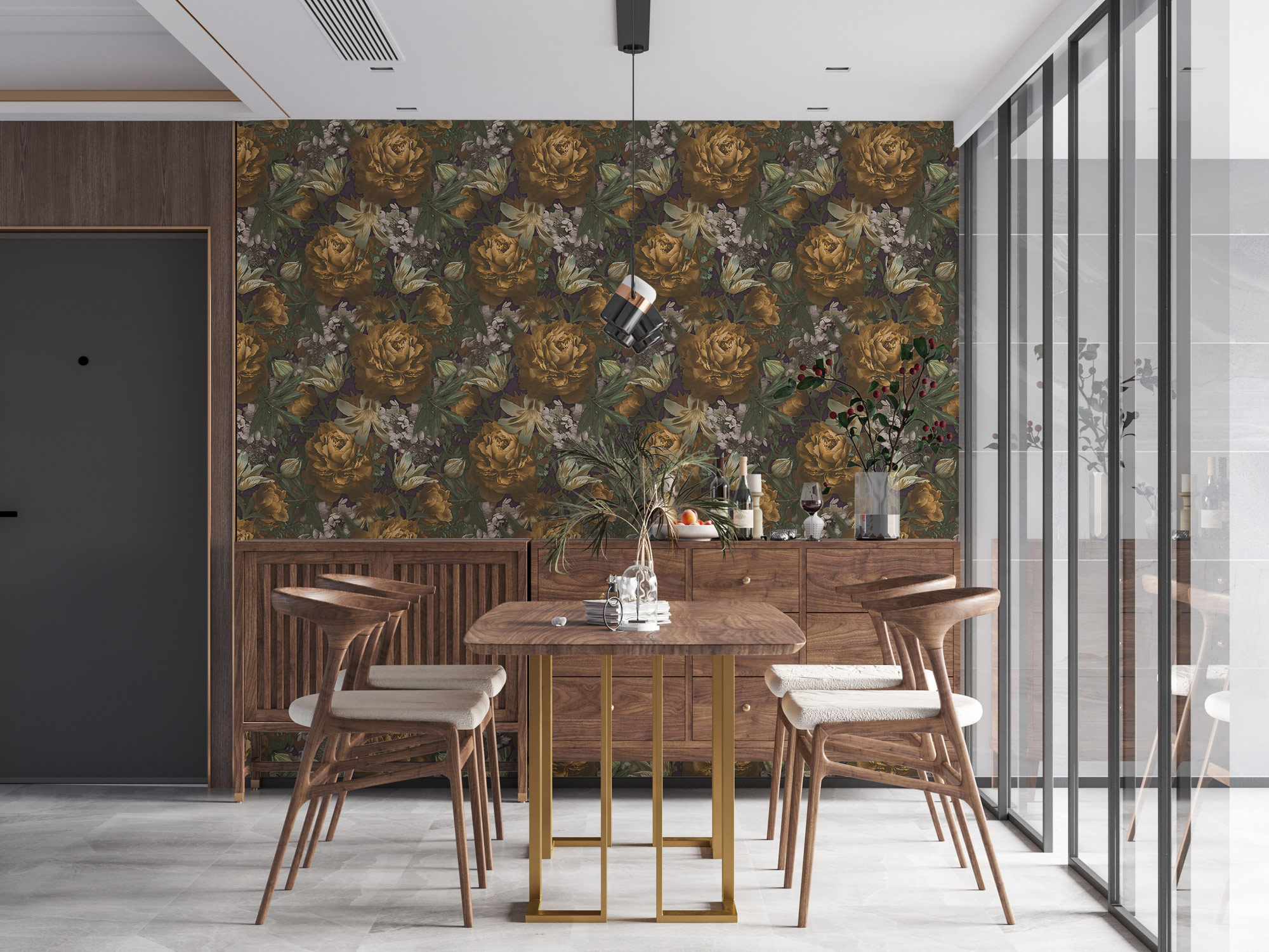 AS Vliestapete PintWalls Florale Tapete Bunt 385092