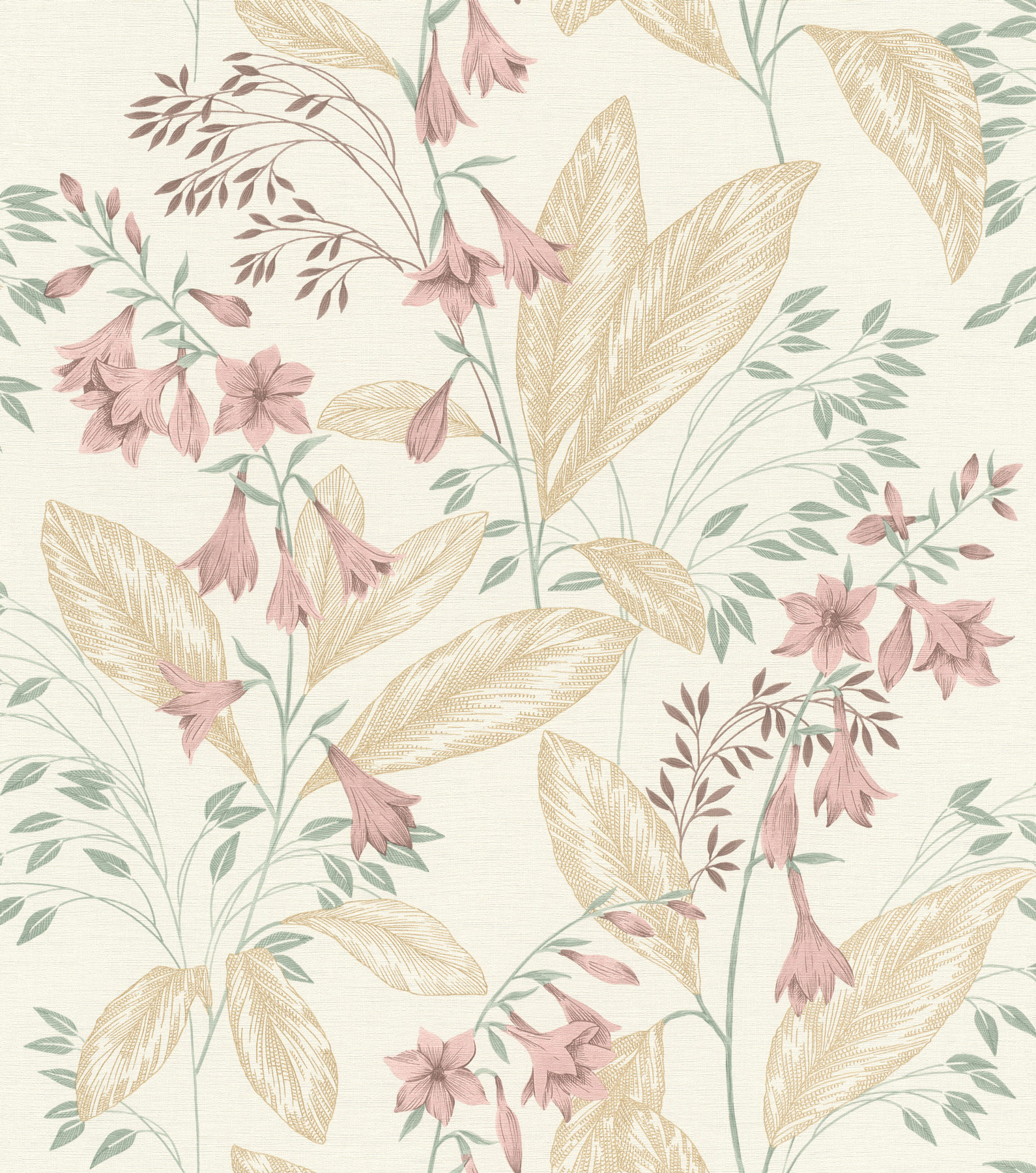 Rasch Vliestapete Beltesto Pink Floral 794434