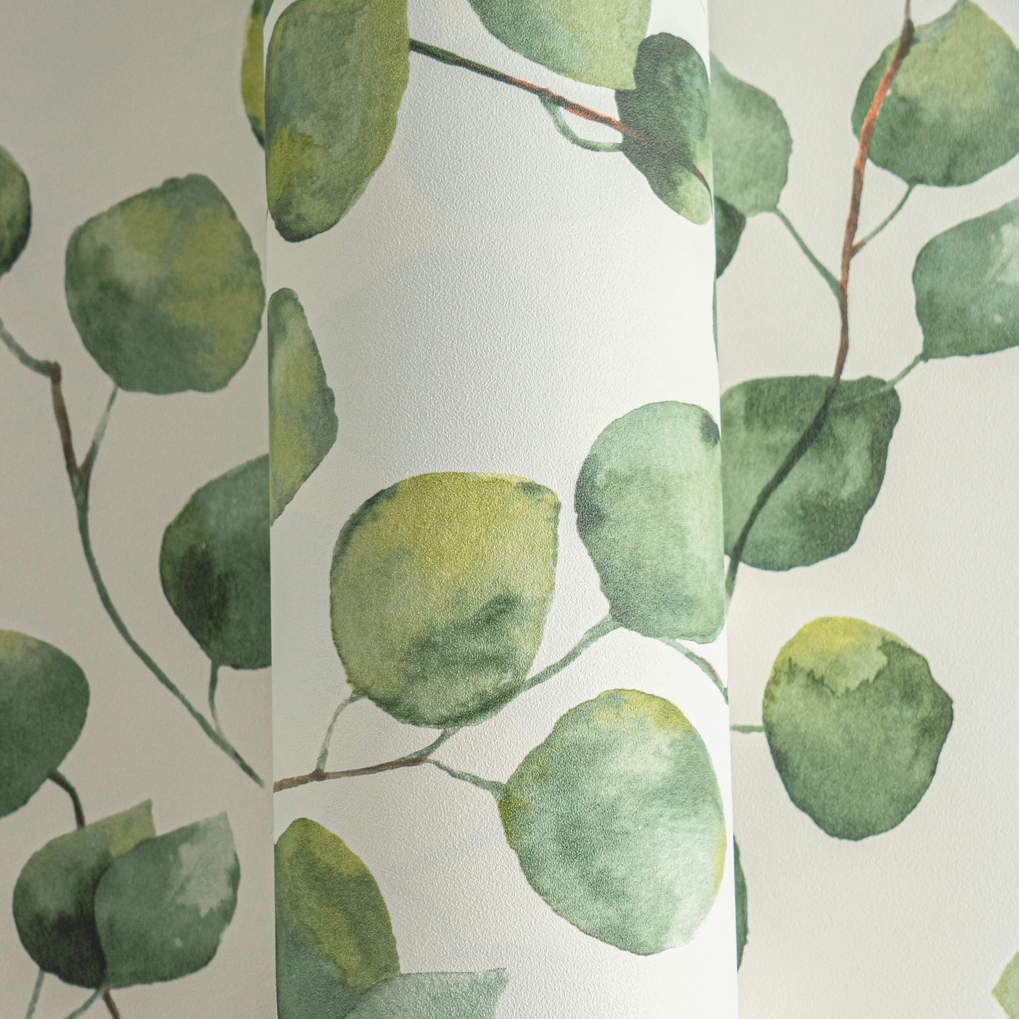 AS Création Vliestapete Greenery Blätter grün 370441