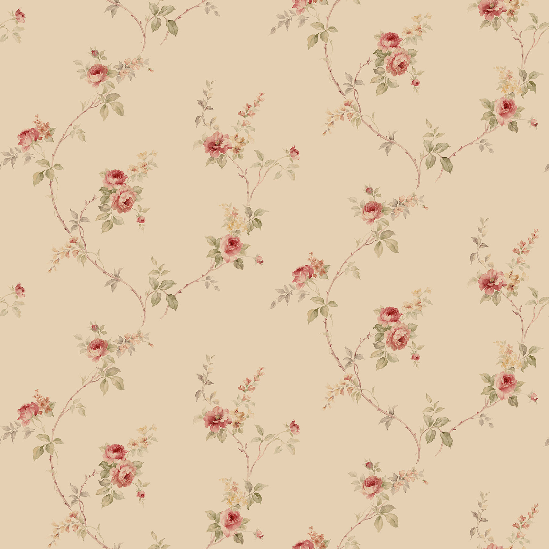 Essener Vliestapete Classic Silks 4 Blumen CI38228 Essener Vliestapete Classic Silks 4 Blumen CI38228