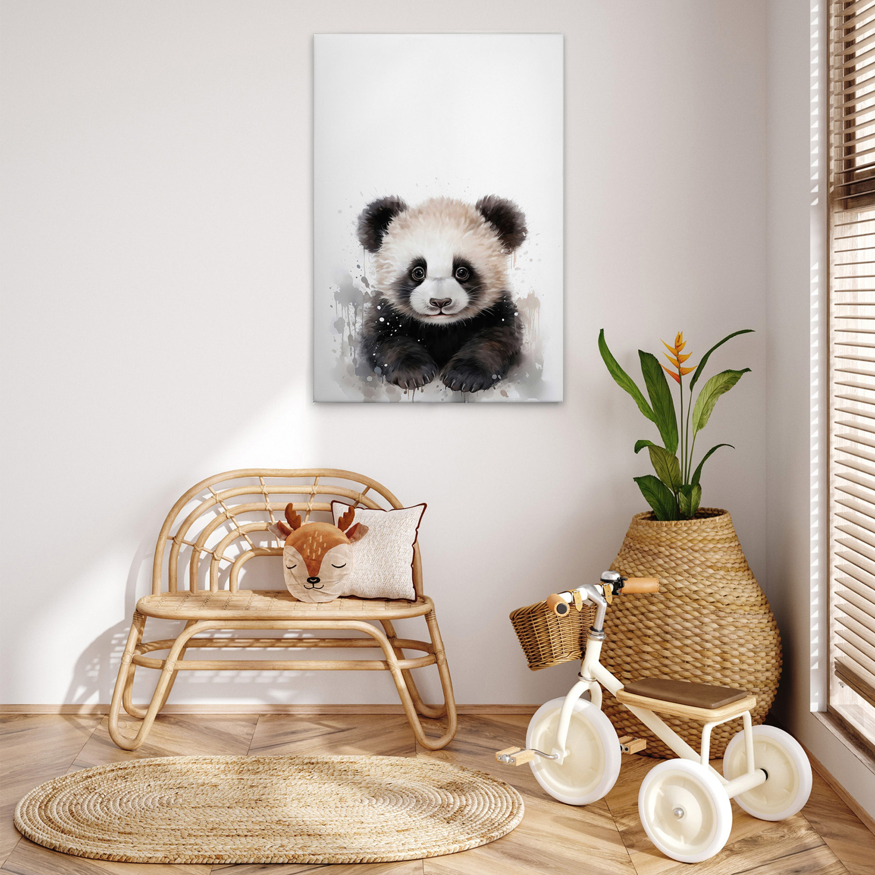AS Leinwandbild Baby Panda DD132995