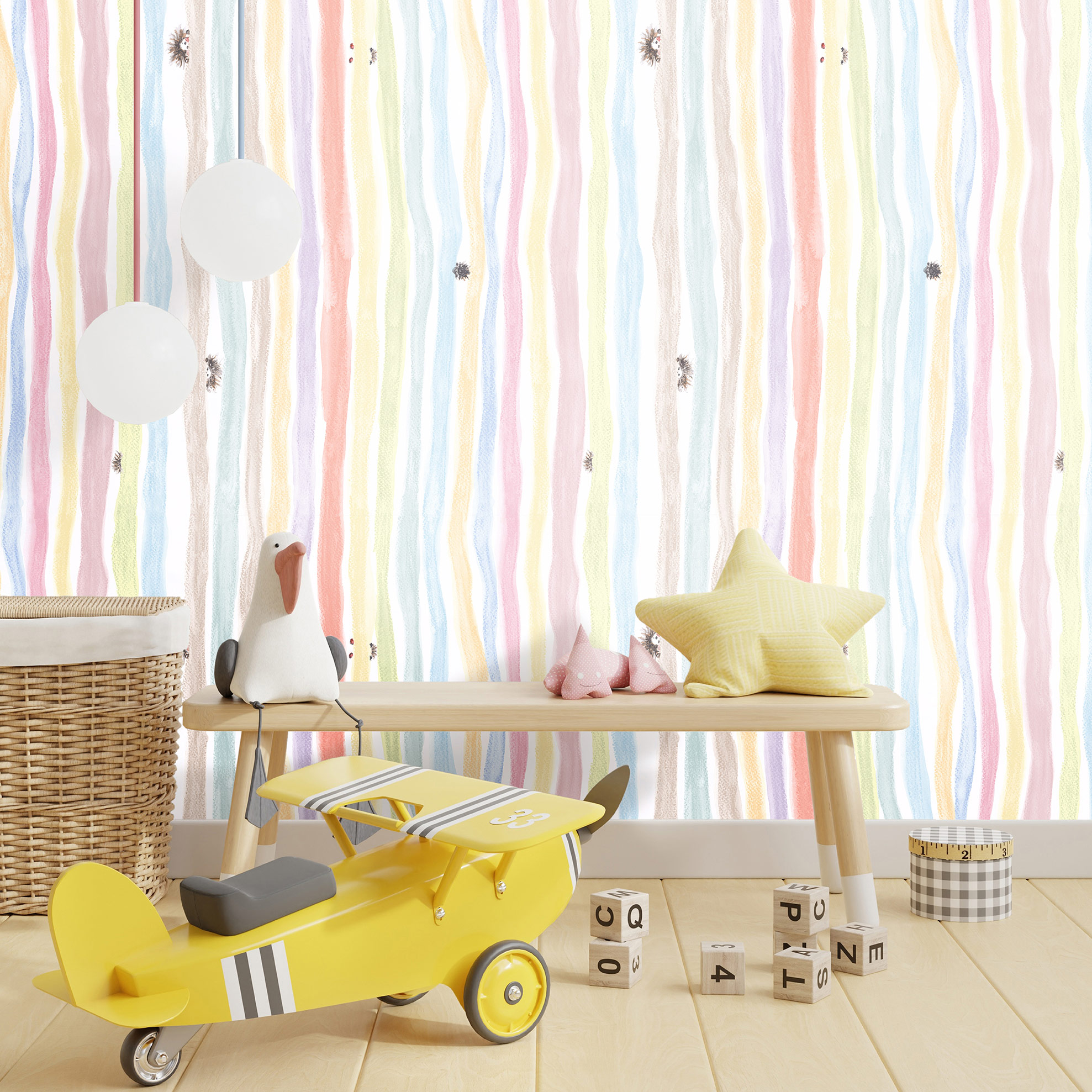 Hohenberger Vliestapete Happy Inner Child I´m curious 27552