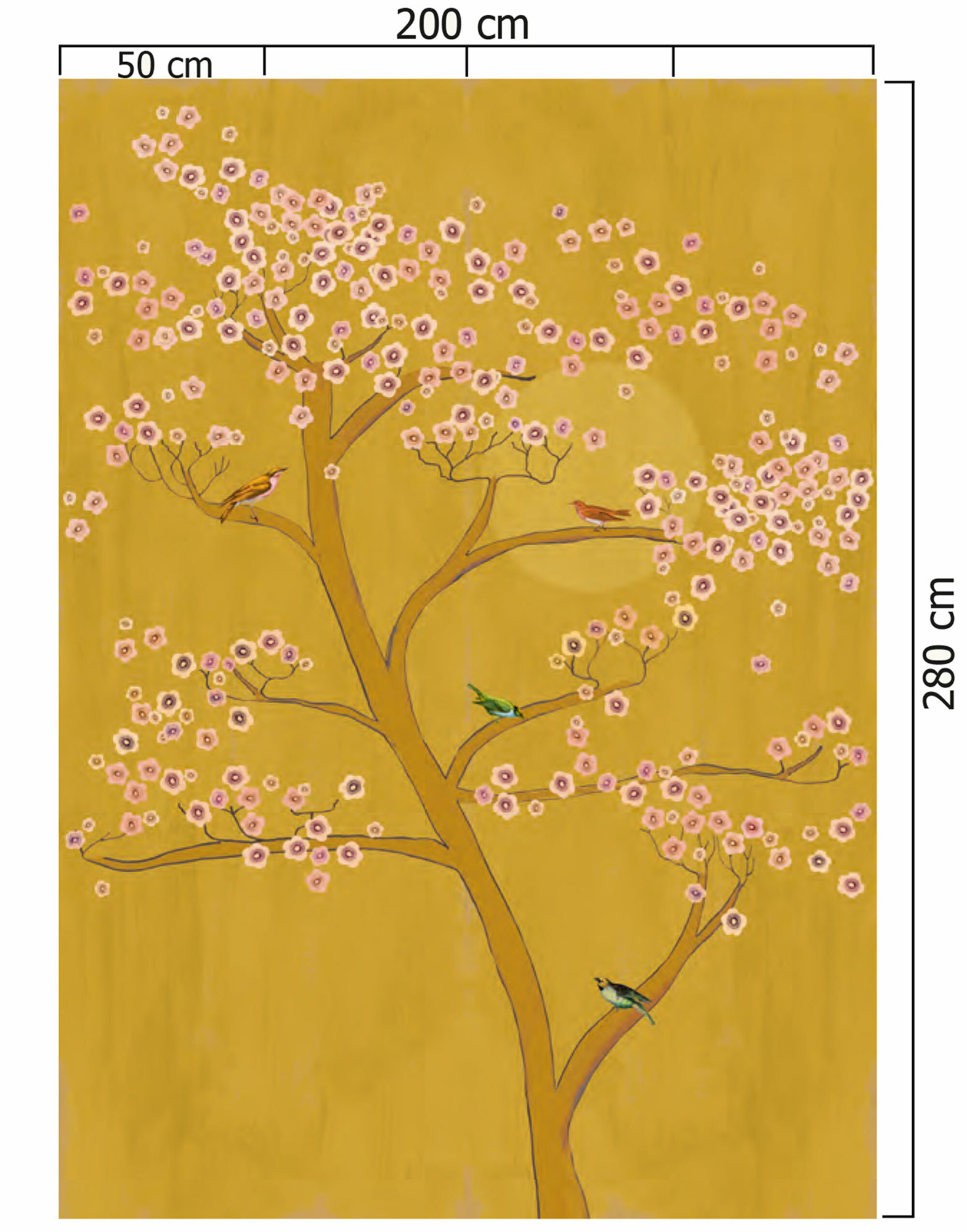 Rasch Fototapete Magic Walls Baum Blüten Japan 542127