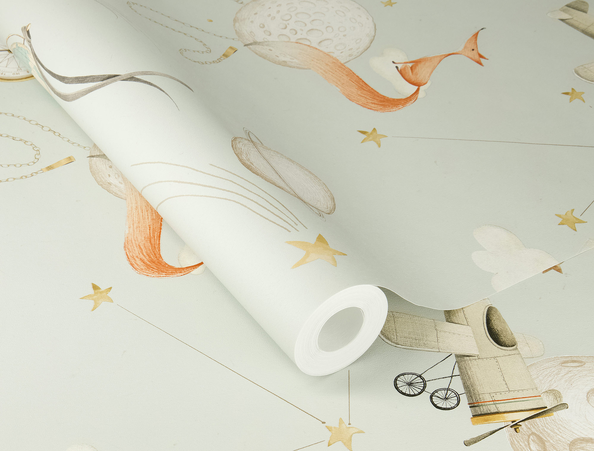 Rasch Vliestapete Kids Word 2 Grau 302226