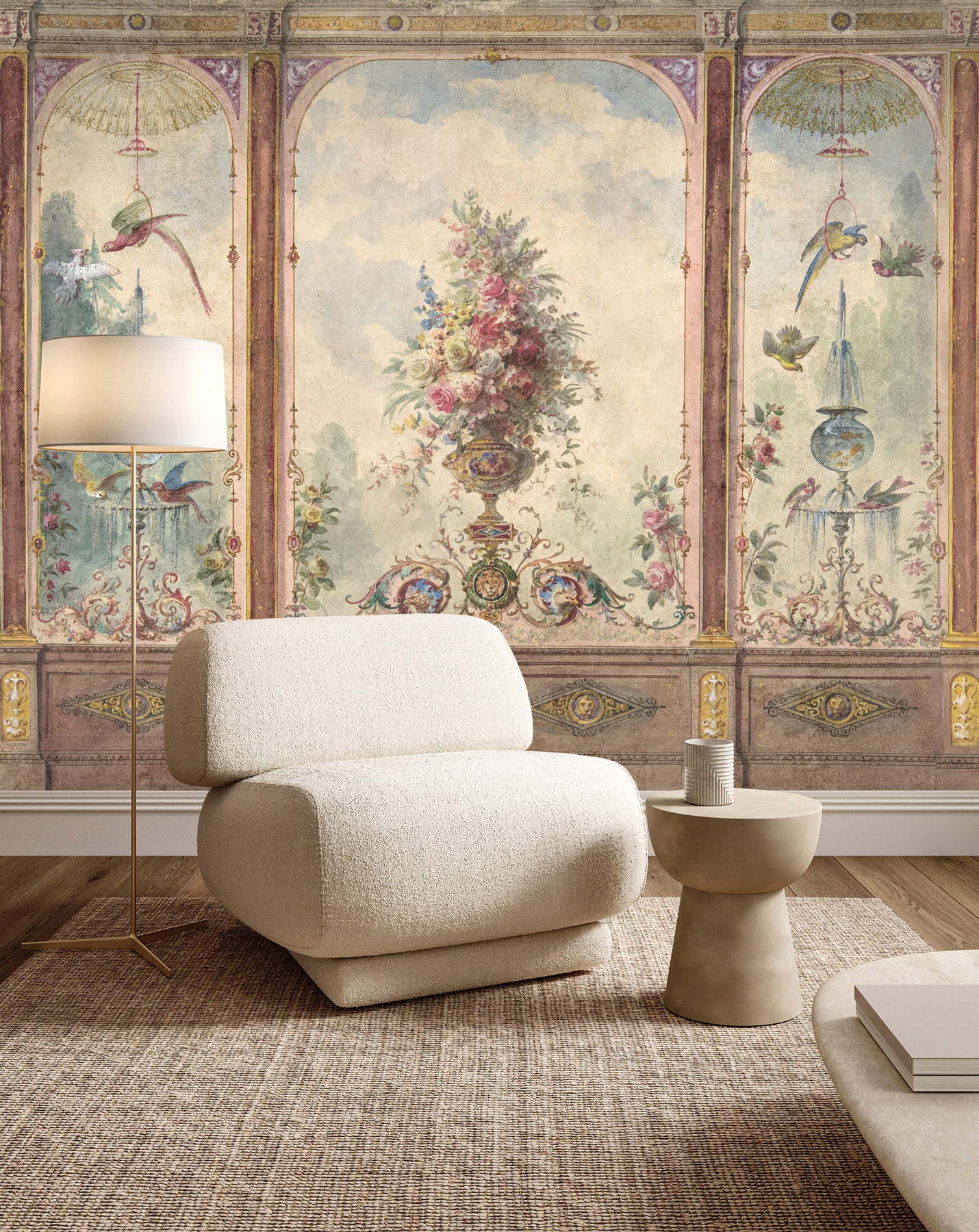 AS Fototapete Walls by Patel 5 Rundbogen Rosa DD134417