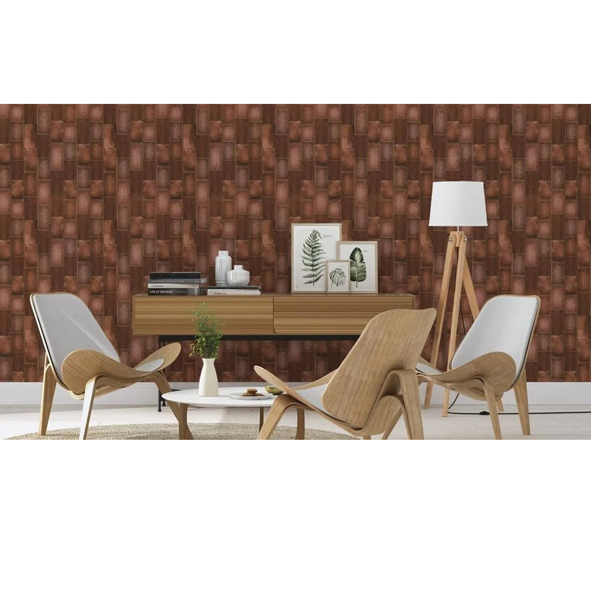 Rasch Vliestapete Selection braun 475852