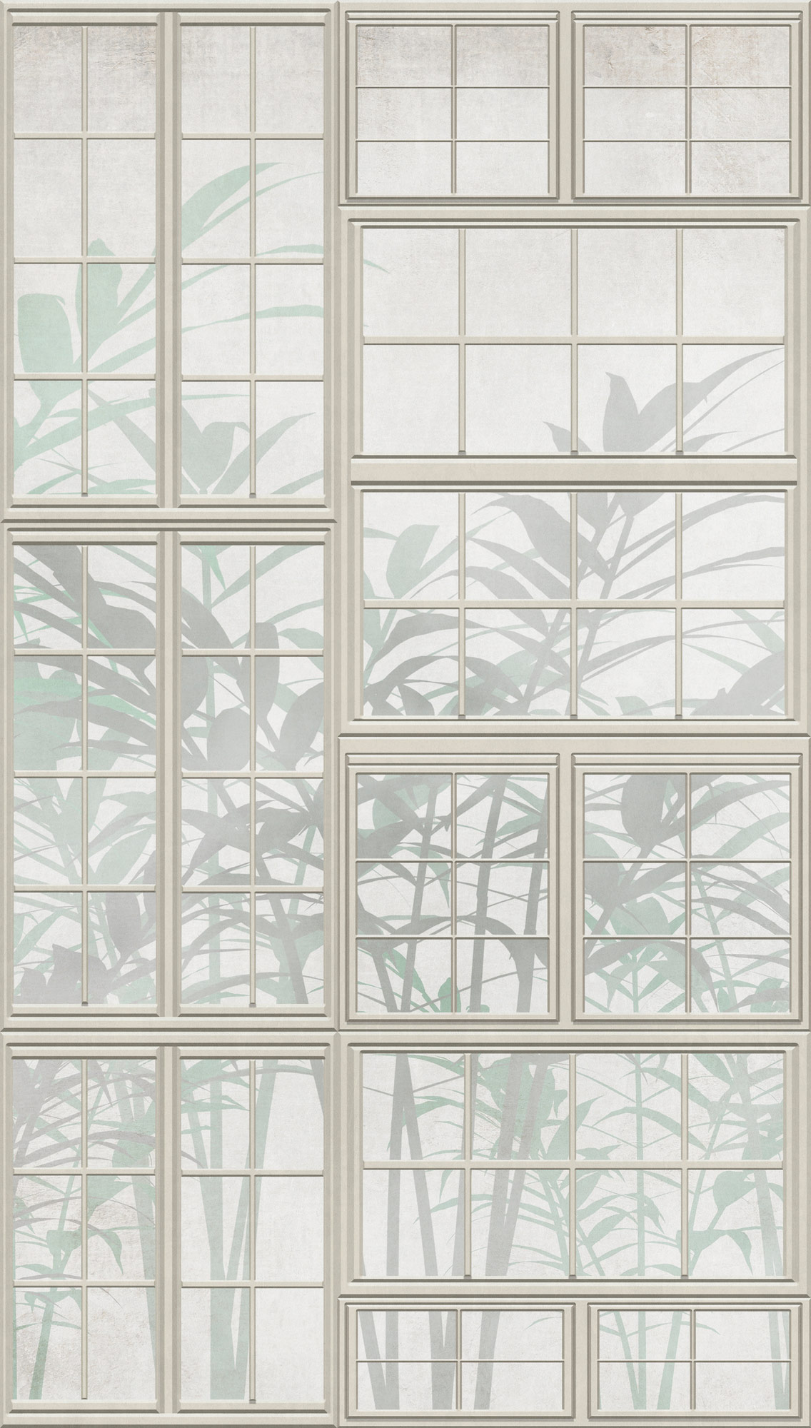 Livingwalls Vliestapete The Wall 3 Fenster 398451