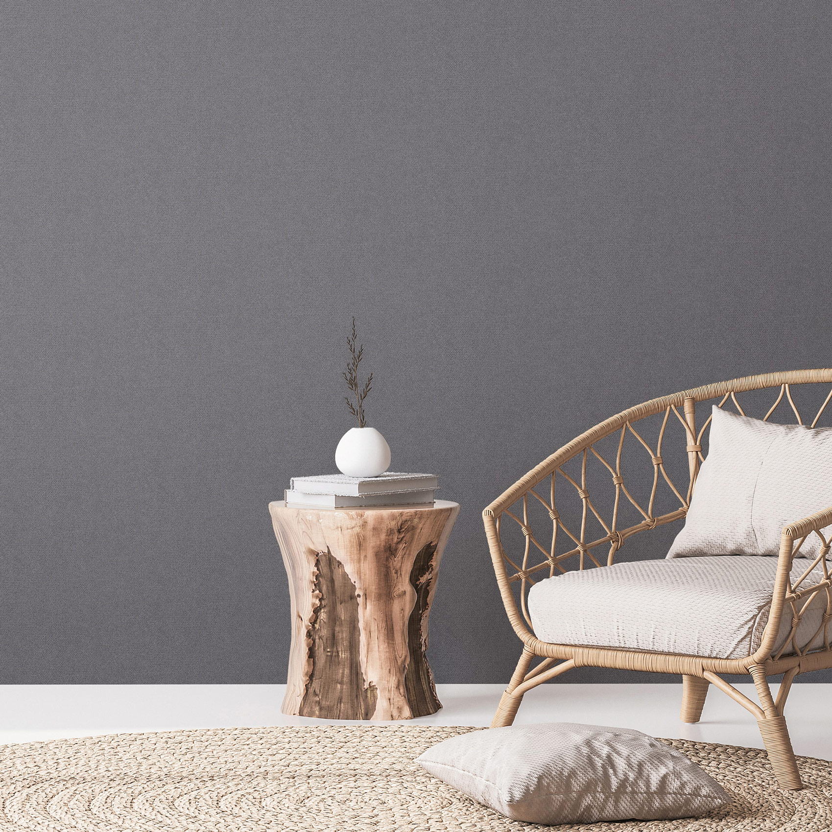 AS Vliestapete Deco Satintapete Unitapete 386624