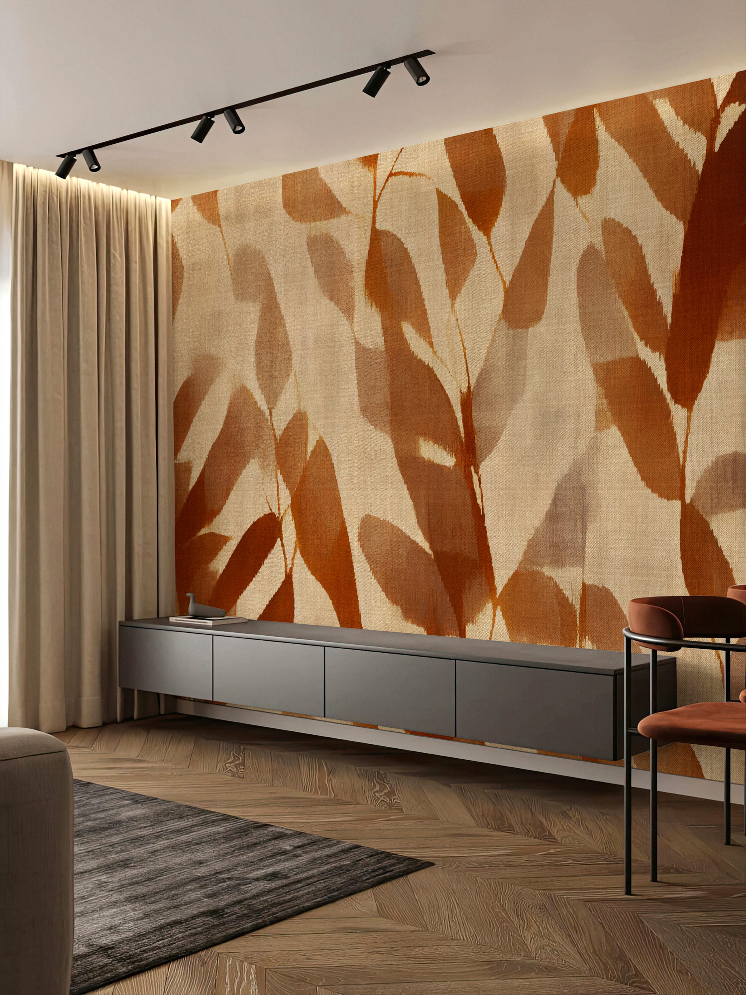 AS Fototapete Walls by Patel 5 Blätter Braun DD134237