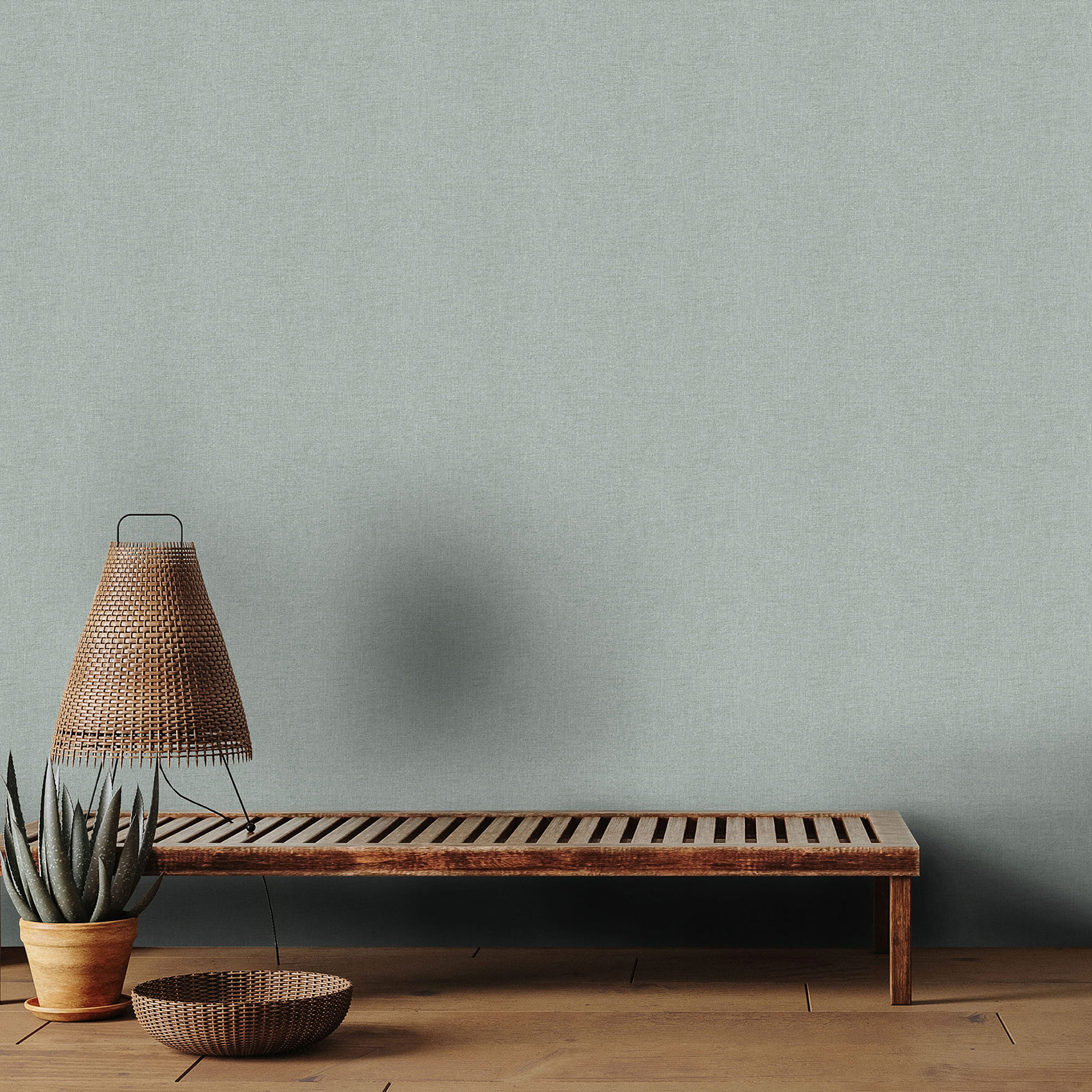 Hohenberger Vliestapete Artist Uni Blue Grey 27265