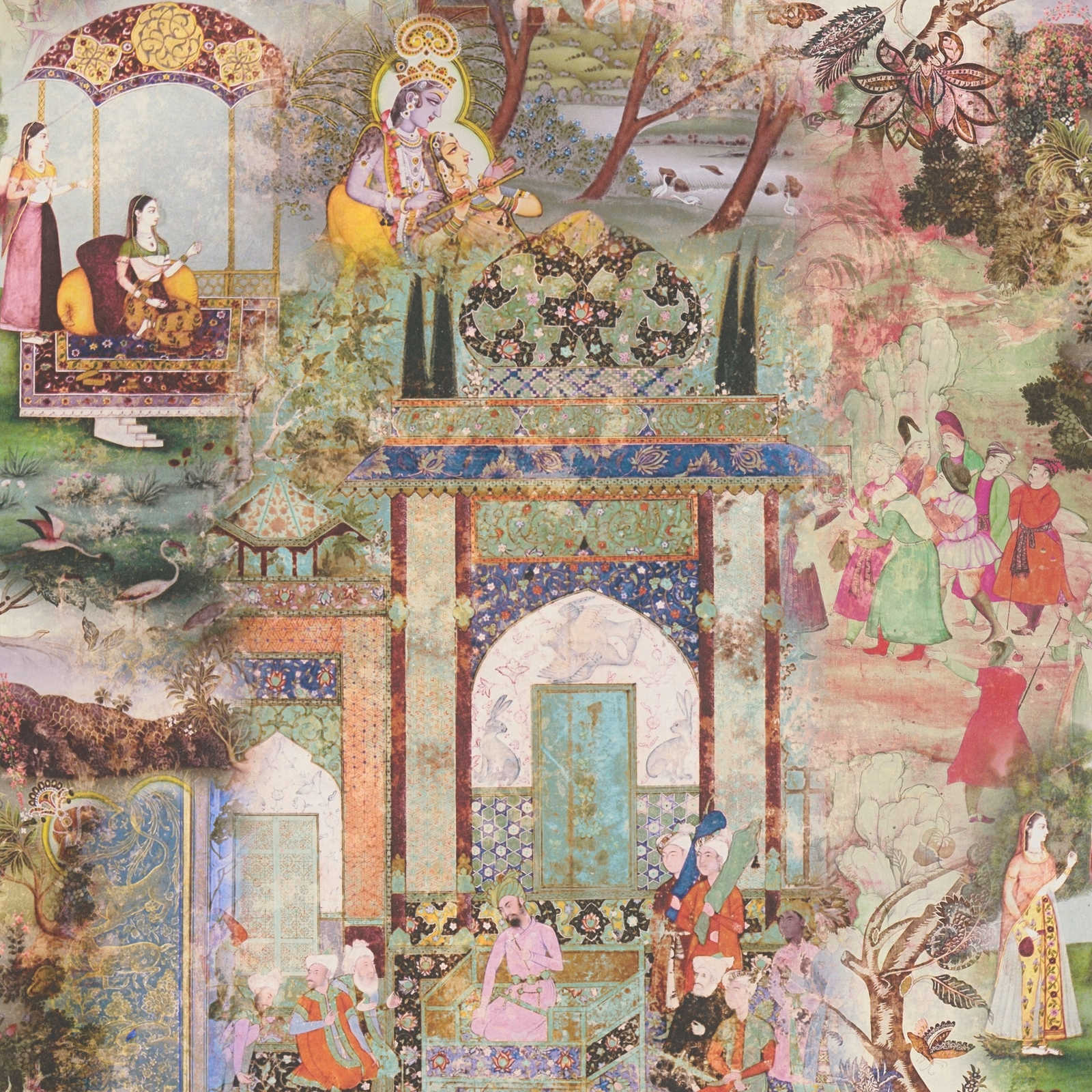 AS Création Vliestapete Dream Flowery Vintage 381741