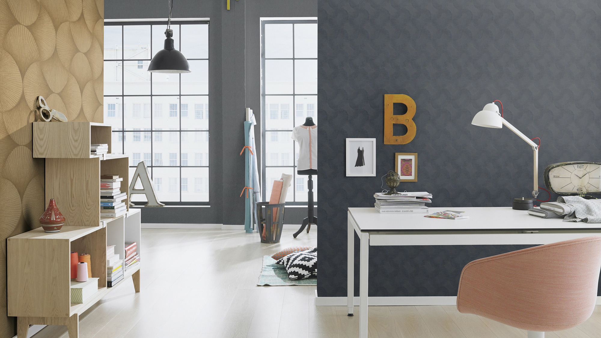 Rasch Vliestapete Sky Lounge Einfarbig Uni 608724