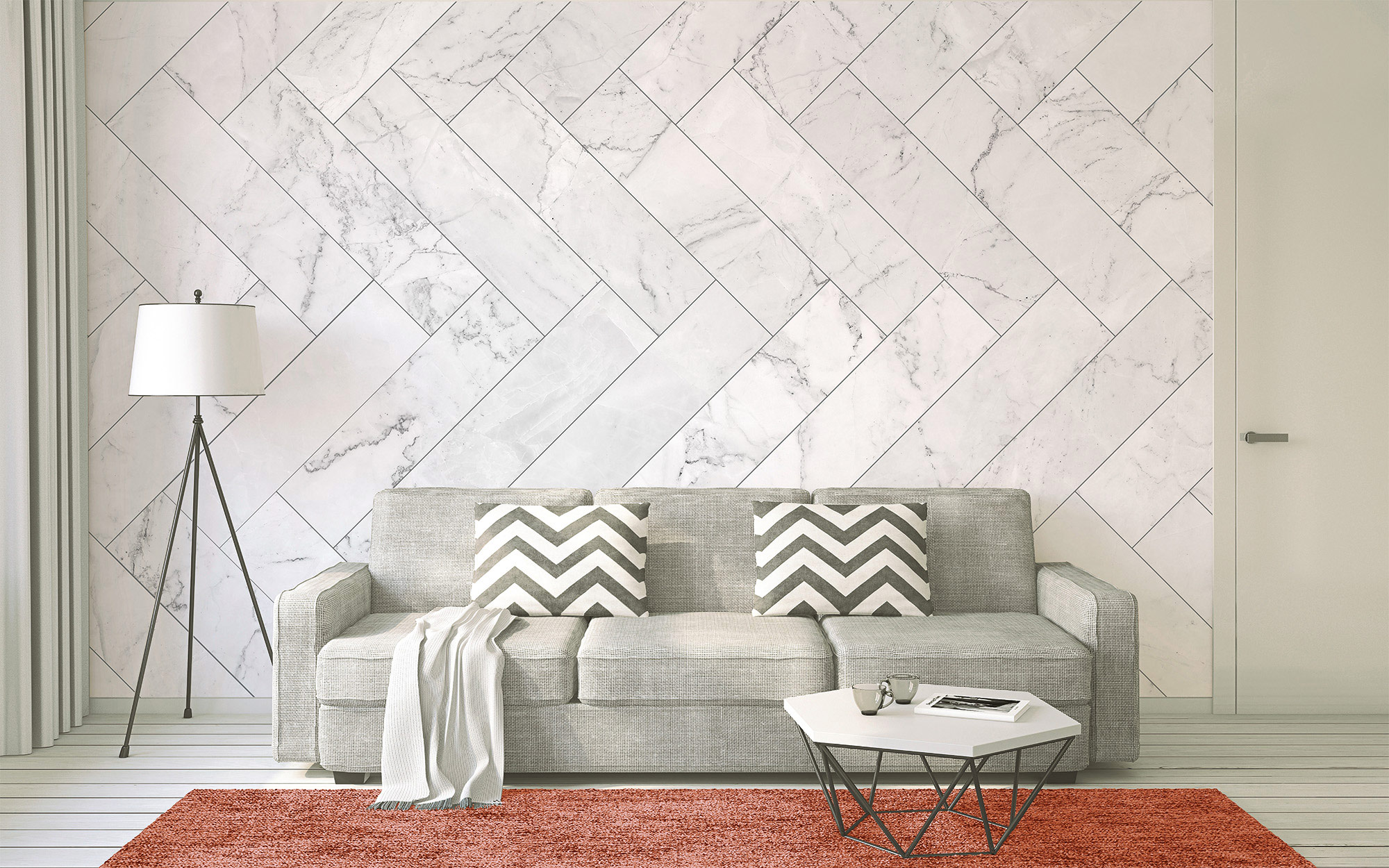 AS Fototapete Designwalls Marble Tiles DD118758