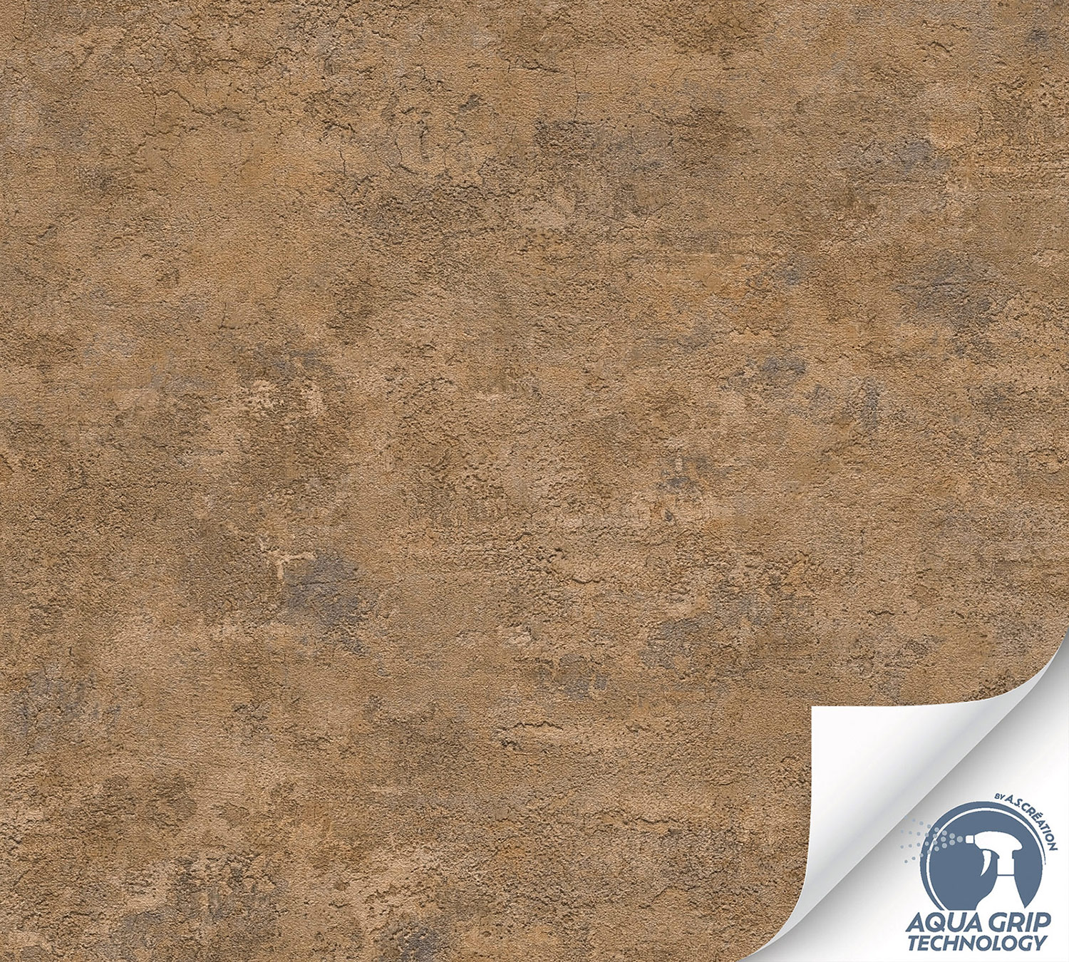 AS Vliestapete Cosiness Designdrop 2 Struktur Braun 793182