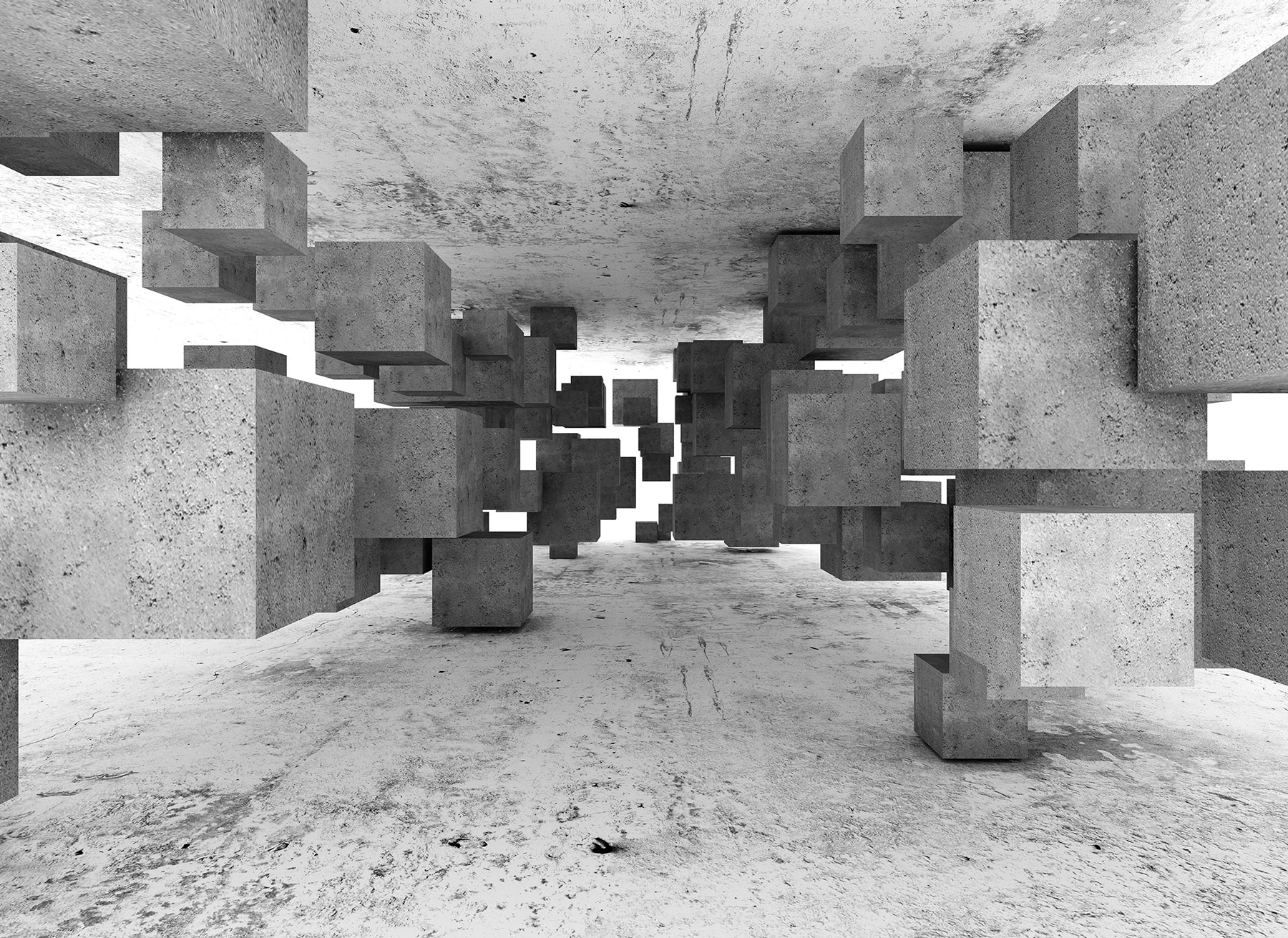 AS Fototapete Designwalls ConcreteTetris DD118742 AS Fototapete Designwalls ConcreteTetris DD118742