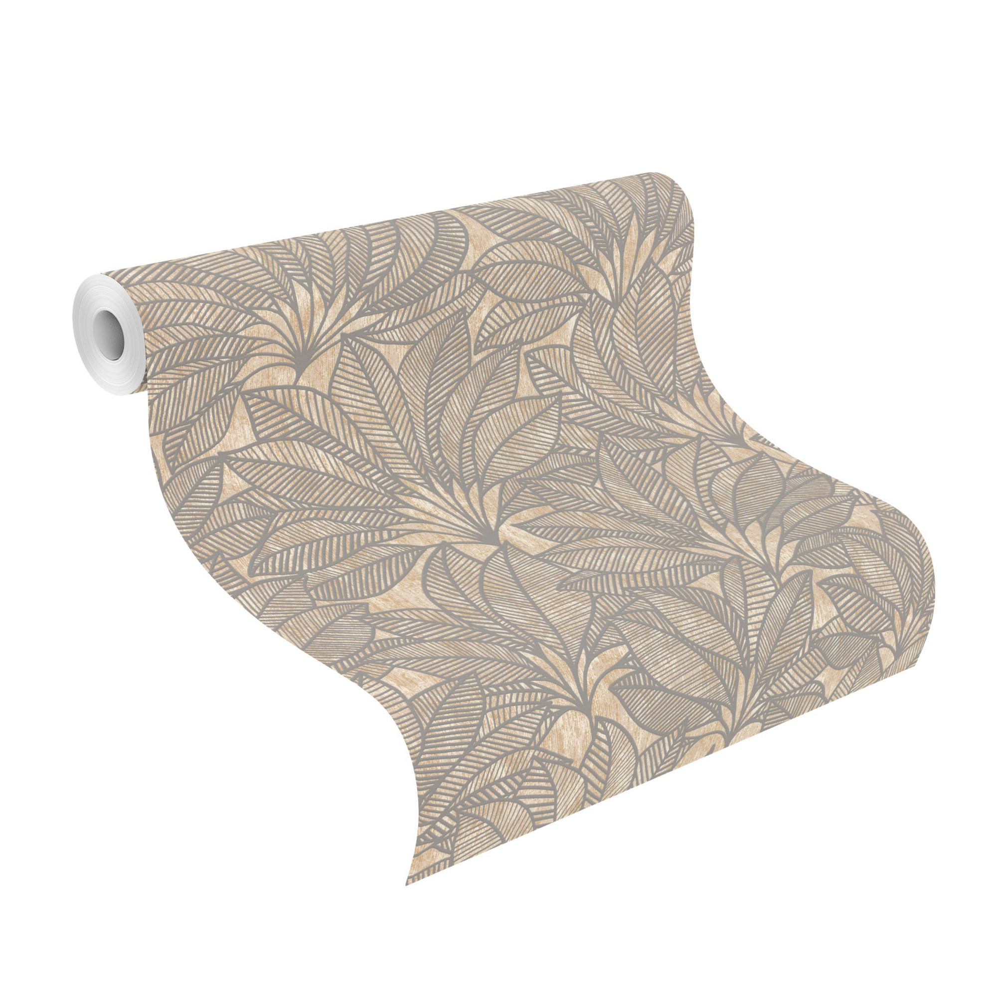 Rasch Vliestapete Deco Style Braun-Erde 542660