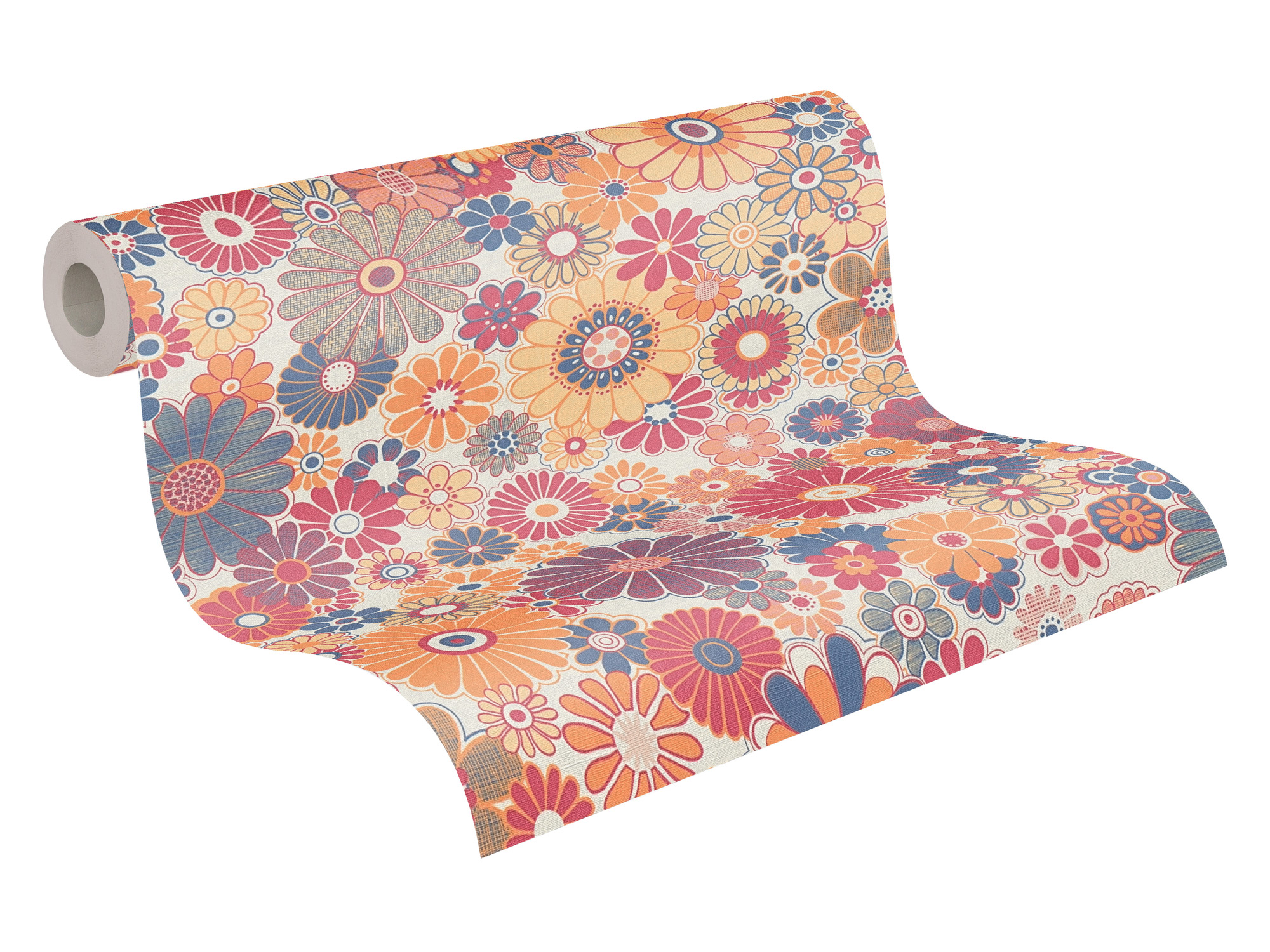 AS Creation Vliestapete Retro Chic Rot 395354