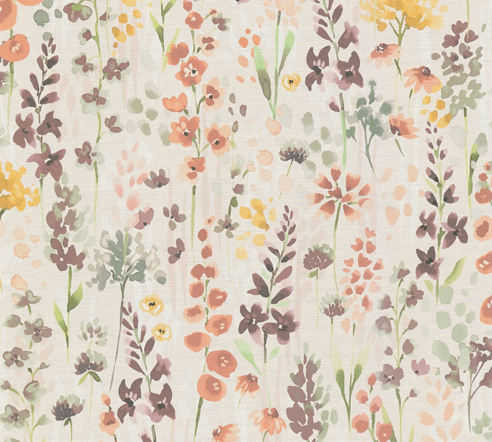 AS Vliestapete Aquarell Dreams Blümchen beige 396062 AS Vliestapete Aquarell Dreams Blümchen beige 396062