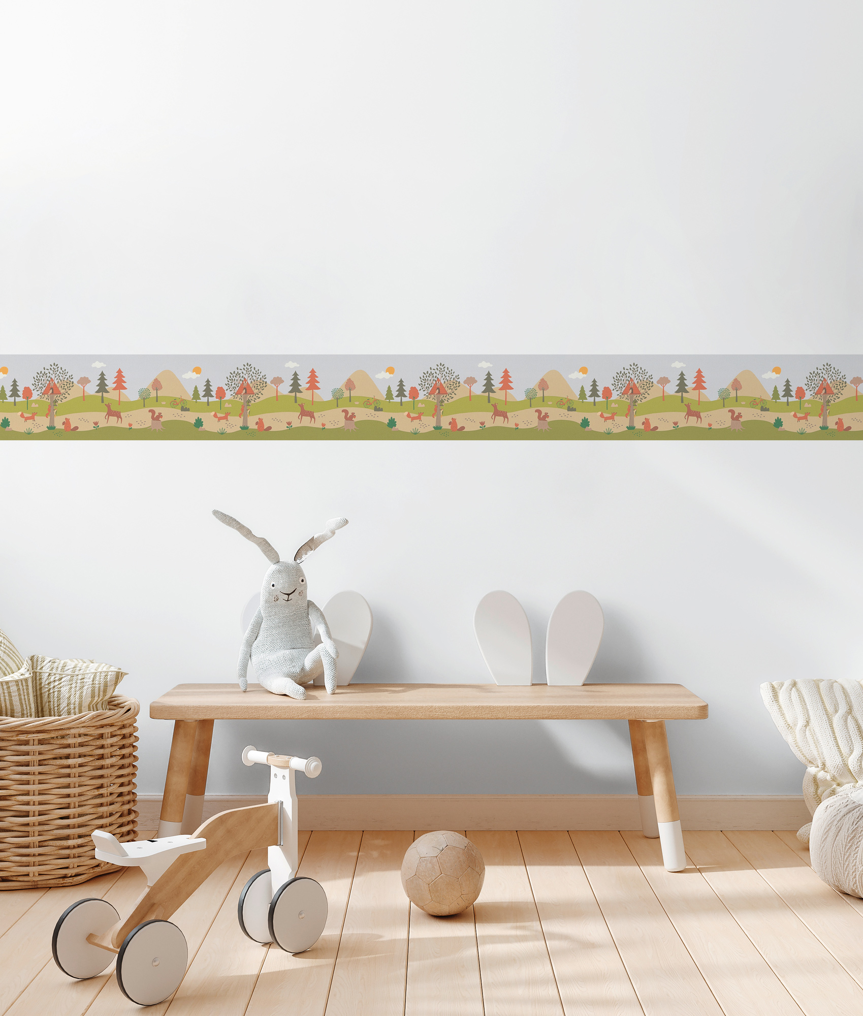 AS Borte Selbstklebende Bordüre Kinderzimmerbordüre 787322