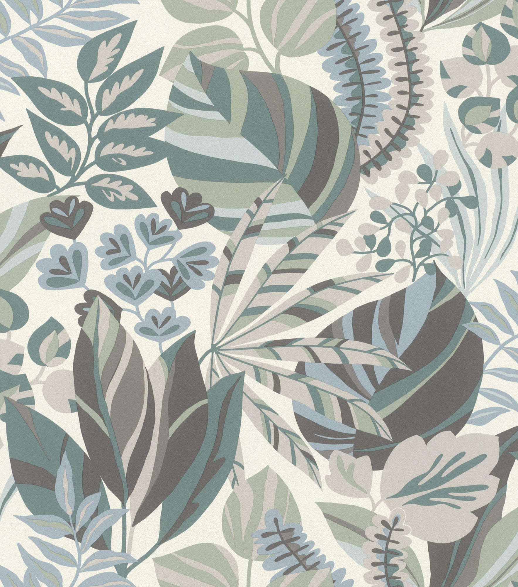 Rasch Vliestapete Symphony Türkis-Dunkeltürkis 867411