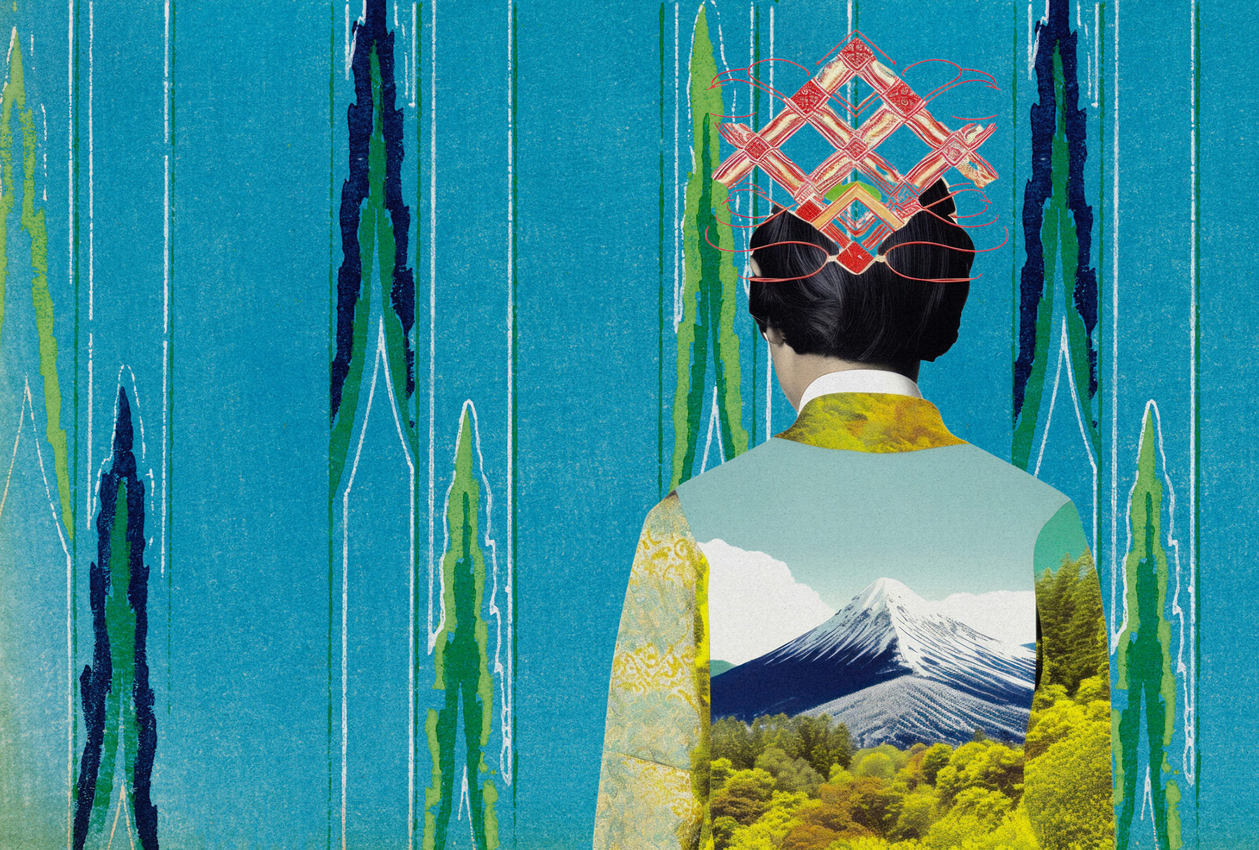 AS Fototapete Walls by Patel 5 Landschaft Blau DD134027