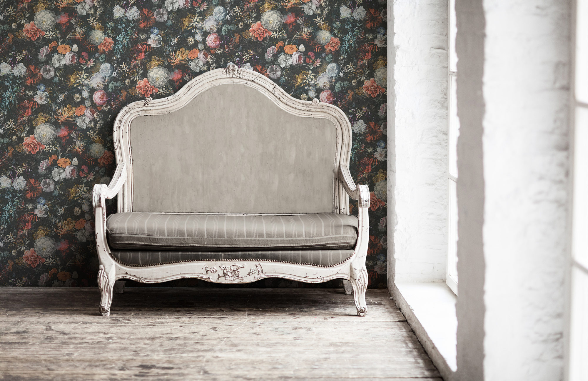 AS Creation Vliestapete Mata Hari Blumentapete 380951