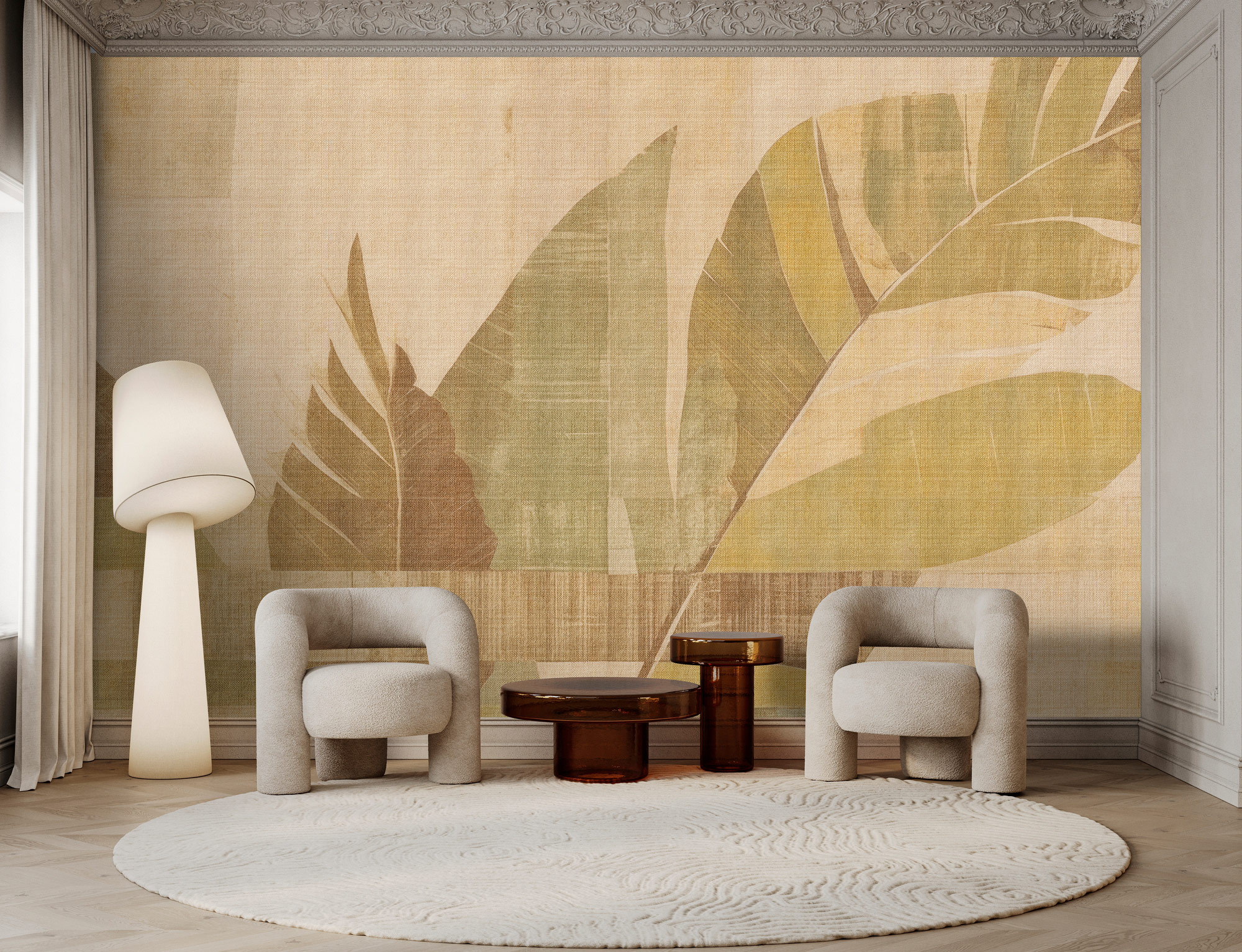 AS Fototapete Walls by Patel 5 Blätter Grün DD134315