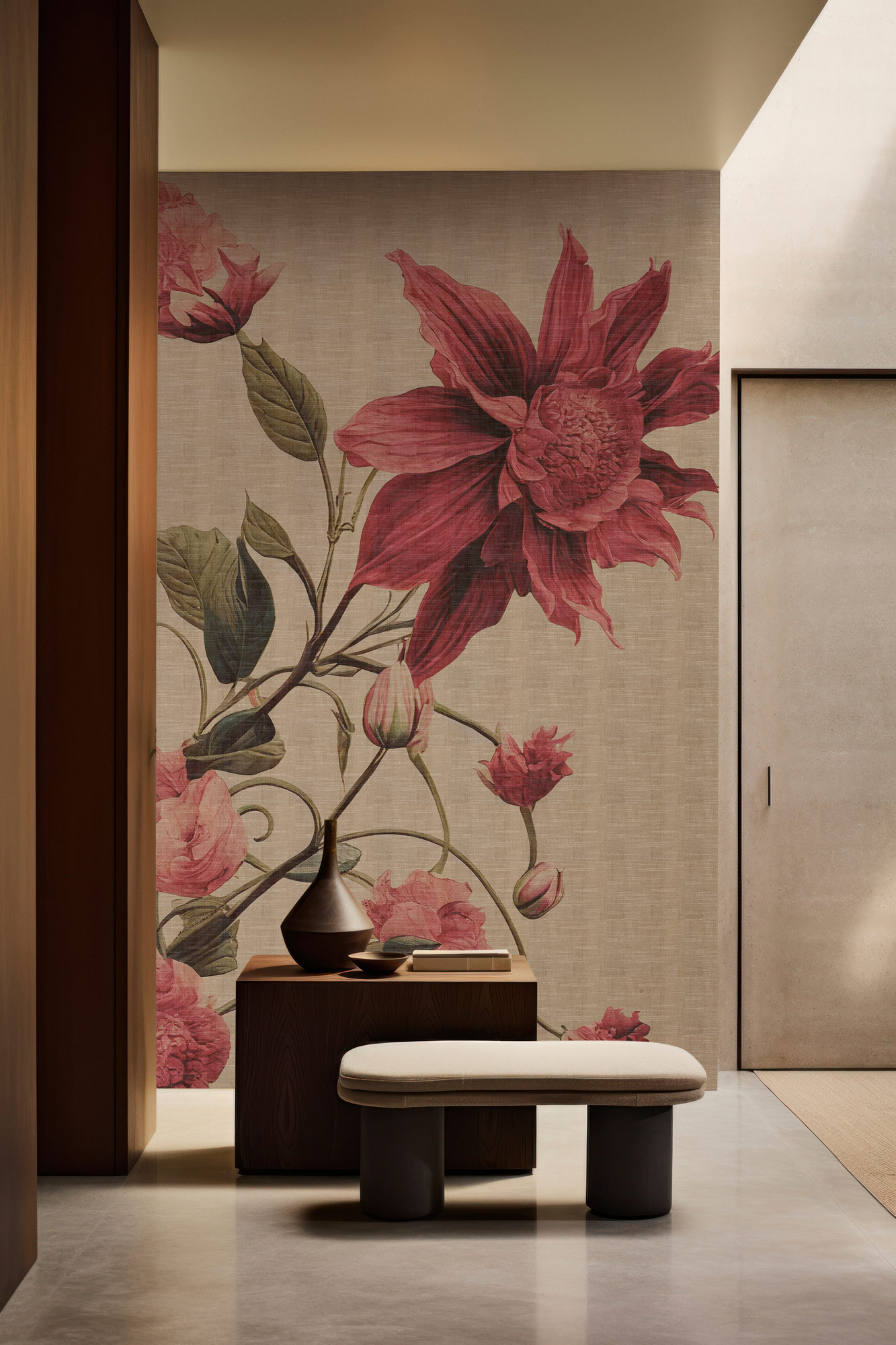 AS Fototapete Walls by Patel 5 Blumen Beige DD134597