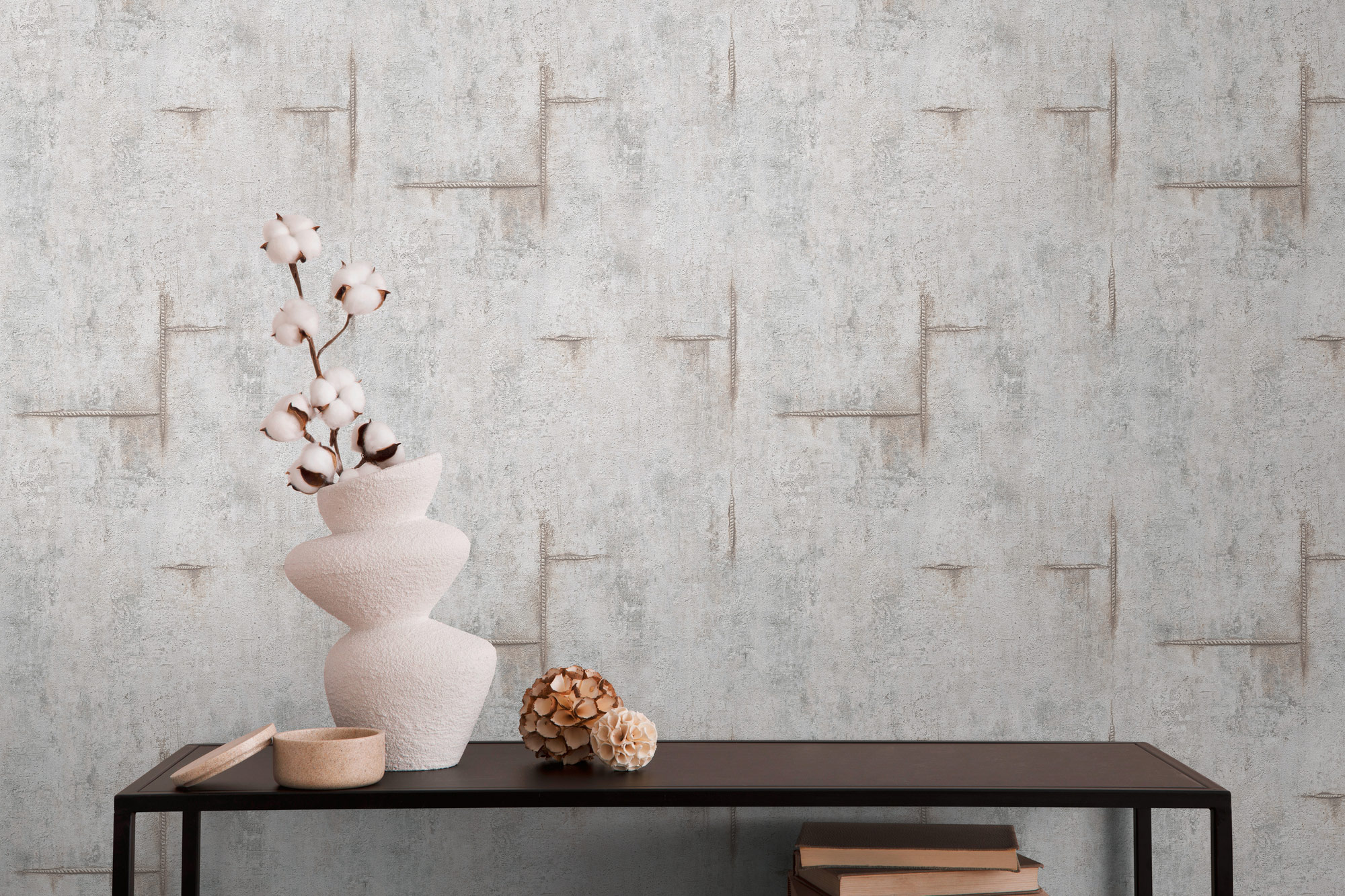 AS Vliestapete CosmoLiving Betonoptik Grau 790852