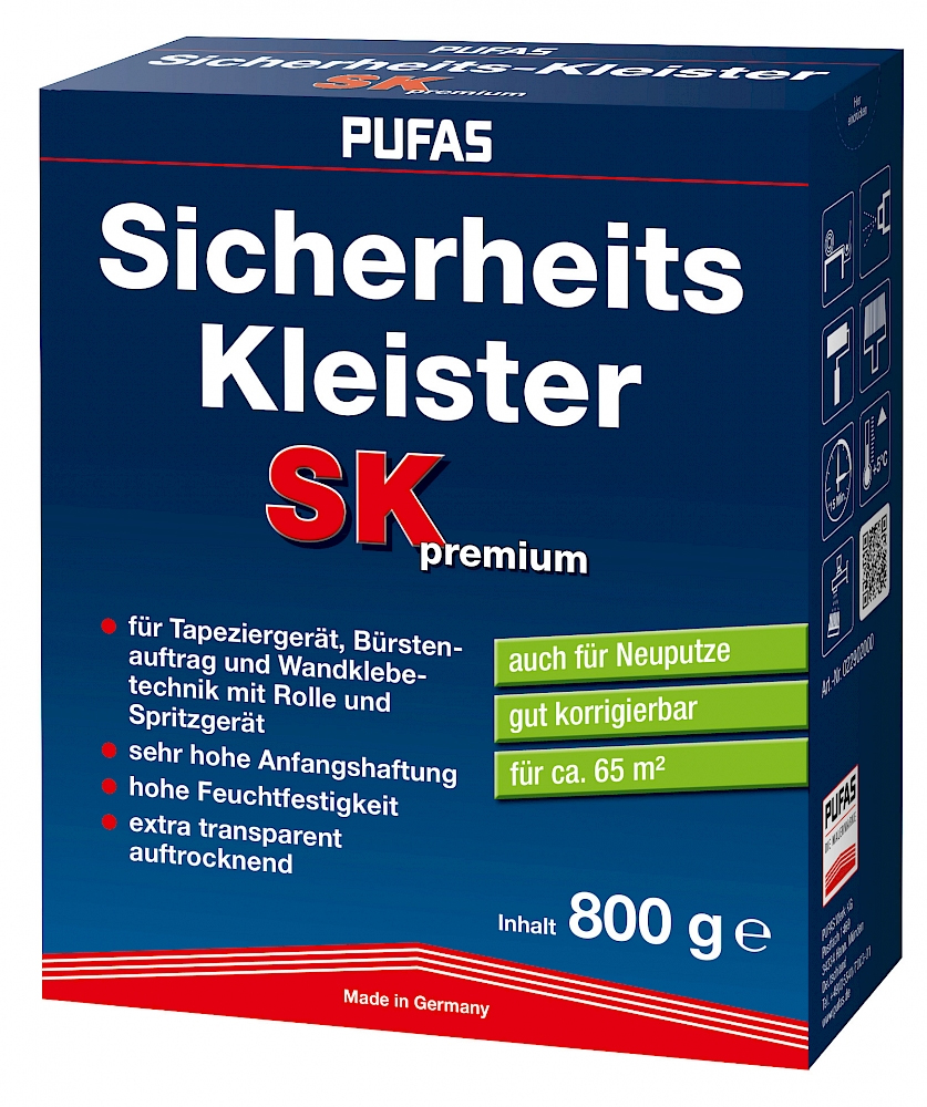 PUFAS Sicherheitskleister SK | 800 g