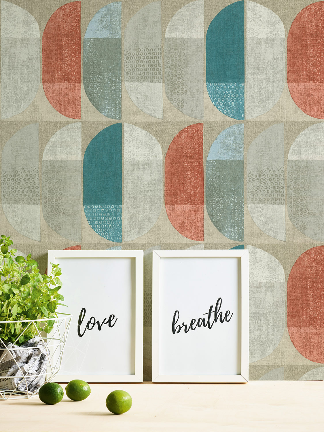 AS Création Vliestapete Geo Nordic beige/creme 375311