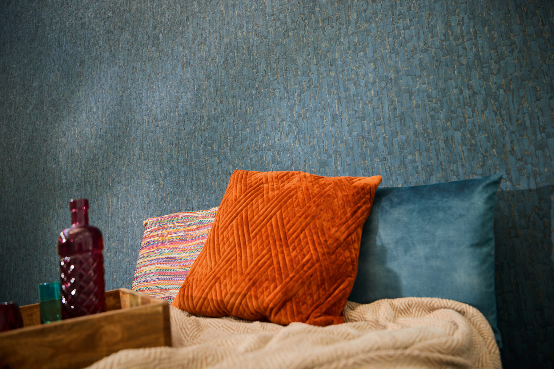 AS Vliestapete MS Hot Spots Modern Blau 786665