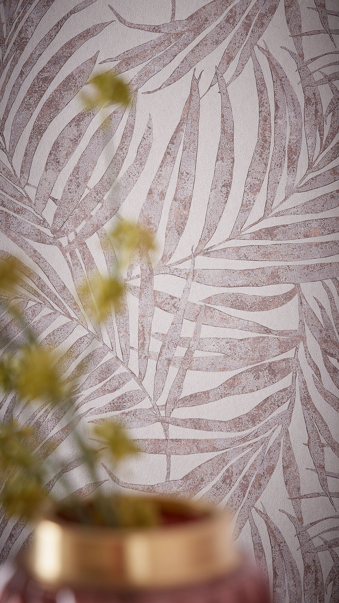 Rasch Vliestapete Linares Blätter Palme Zweige 617436