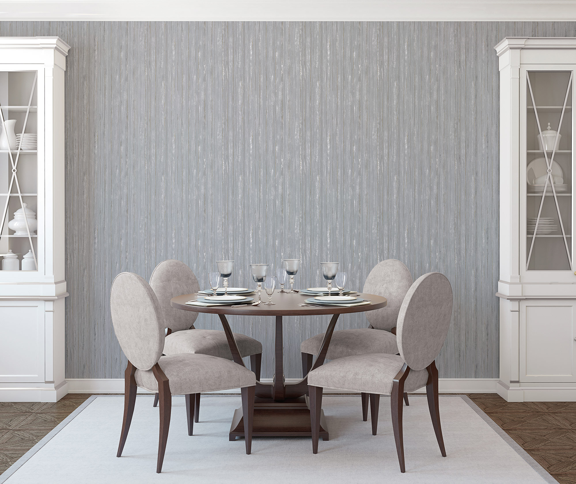 Essener Vliestapete Special FX 2 Silbergrau G67707