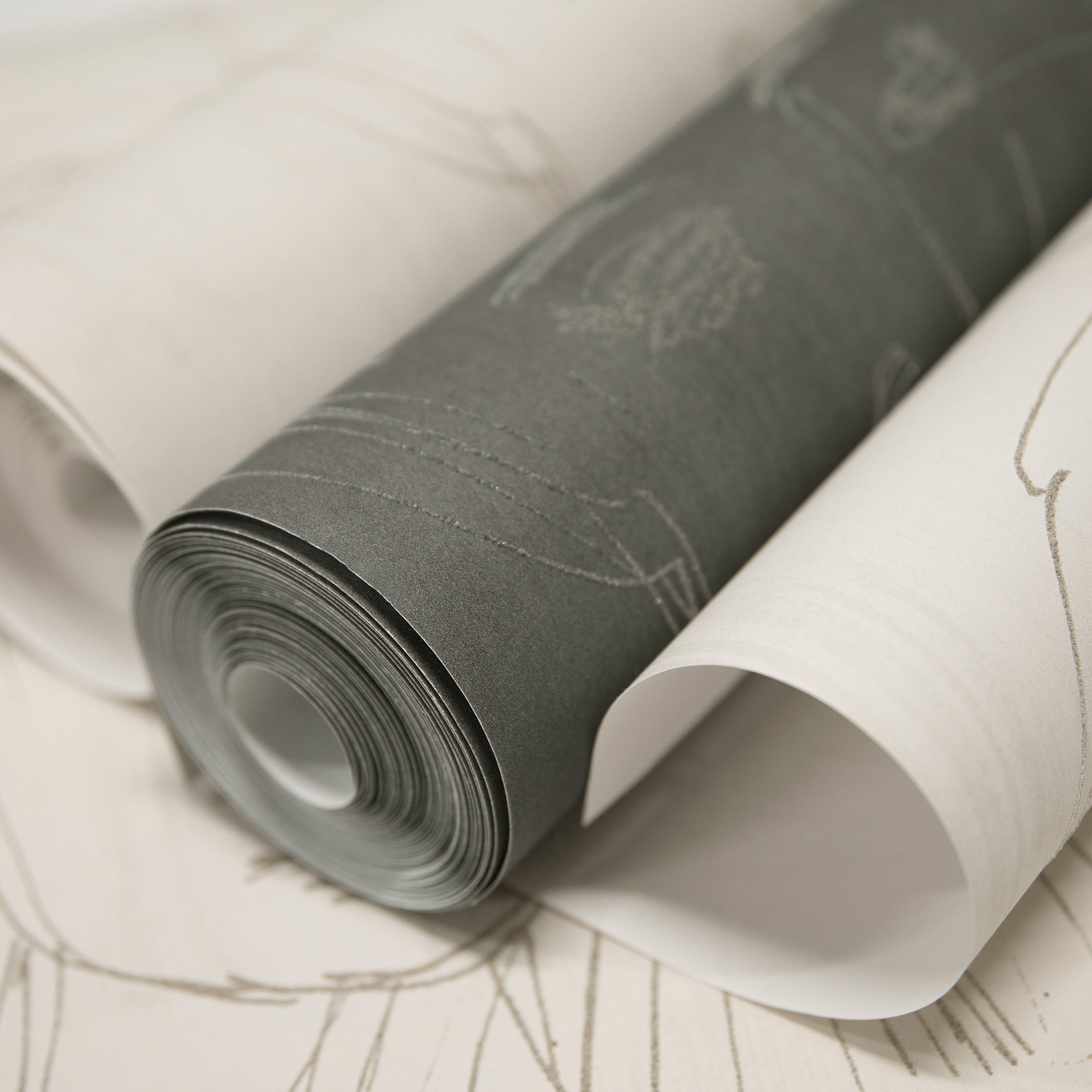 Hohenberger Vliestapete Perlen Artist Lily Beige 81374