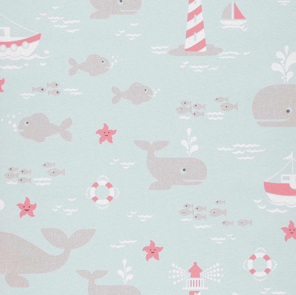 Grandeco Vliestapete Jack n Rose blau Wale II LL3206