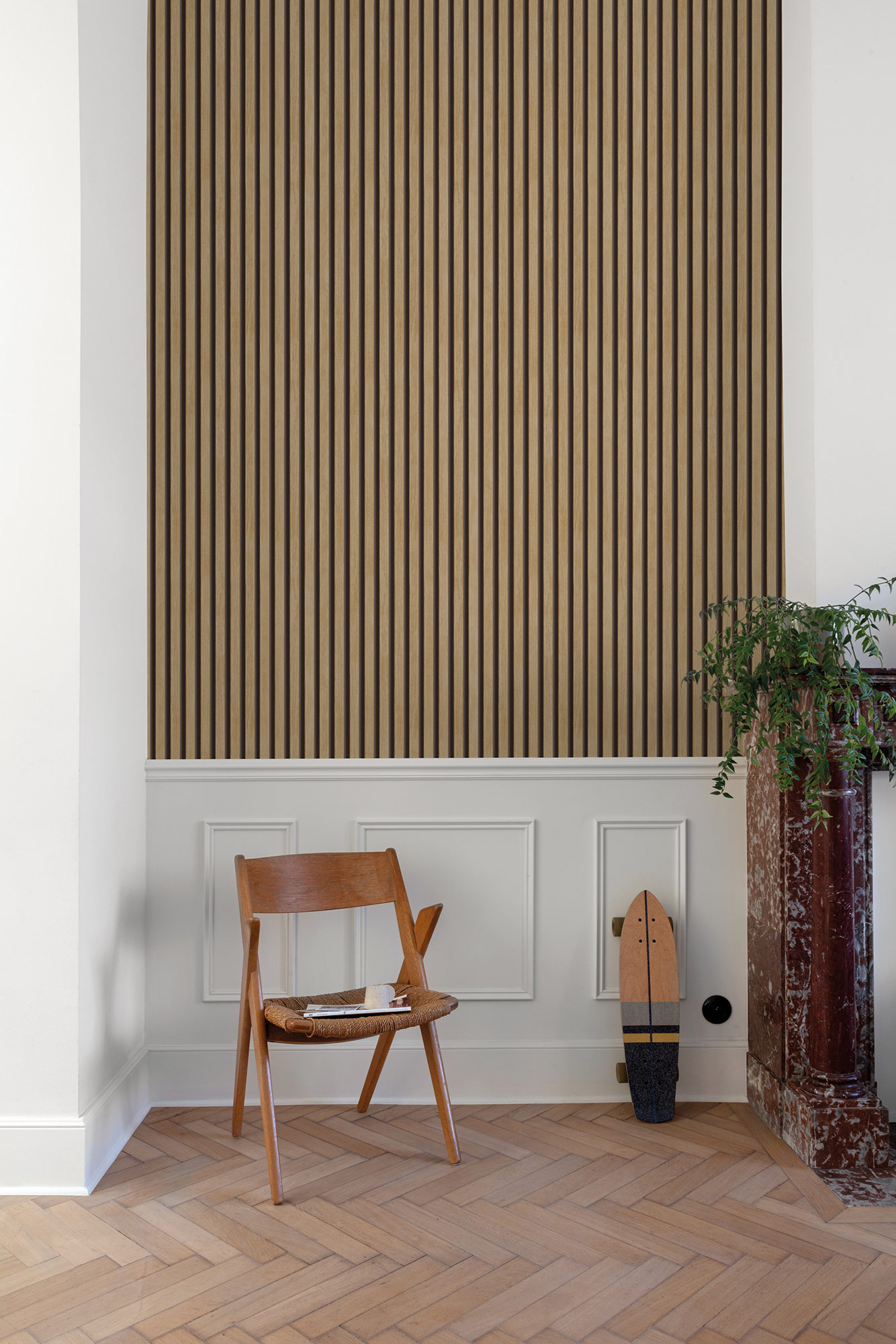 Grandeco Vliestapete Ciara Streifen braun A63602