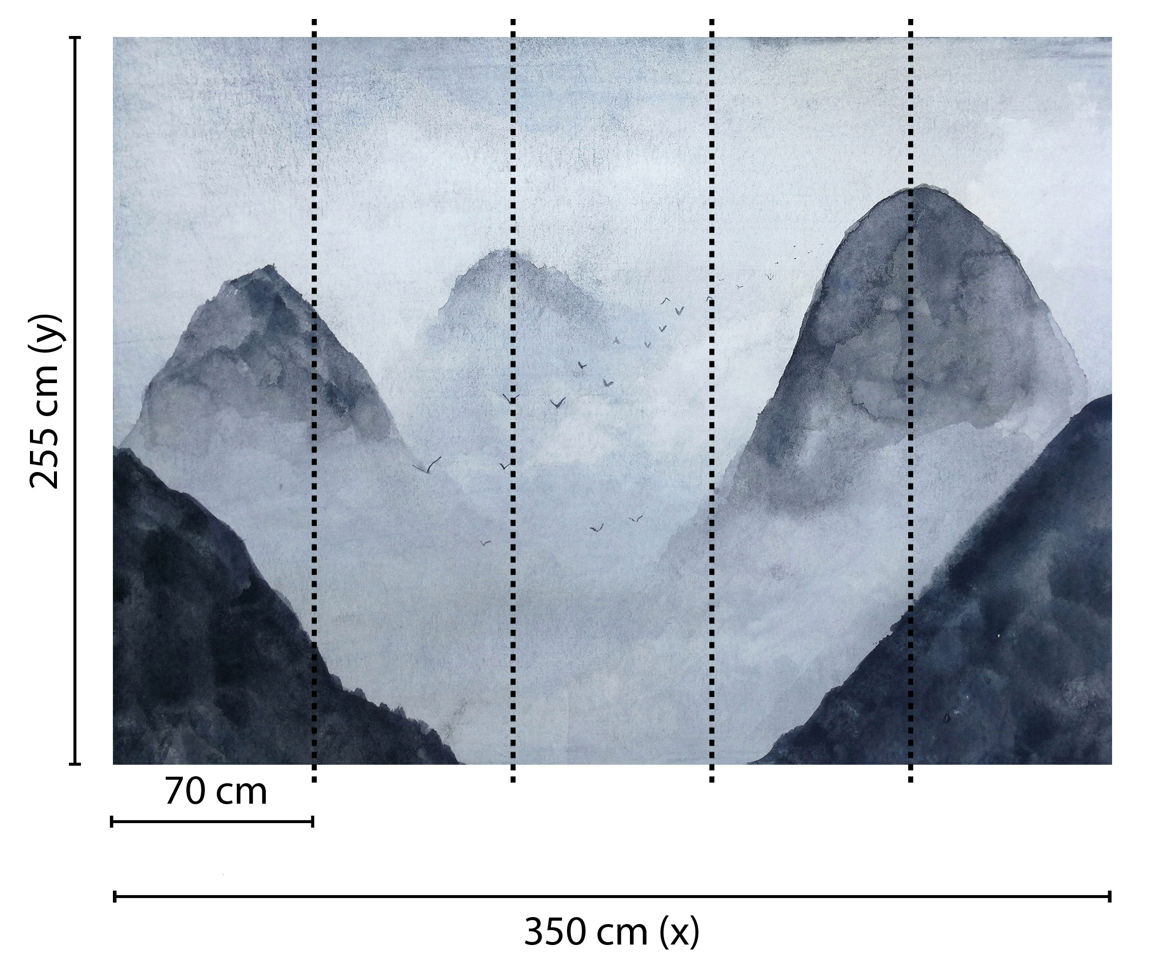 AS Fototapete Designwalls Misty Rocks DD118610