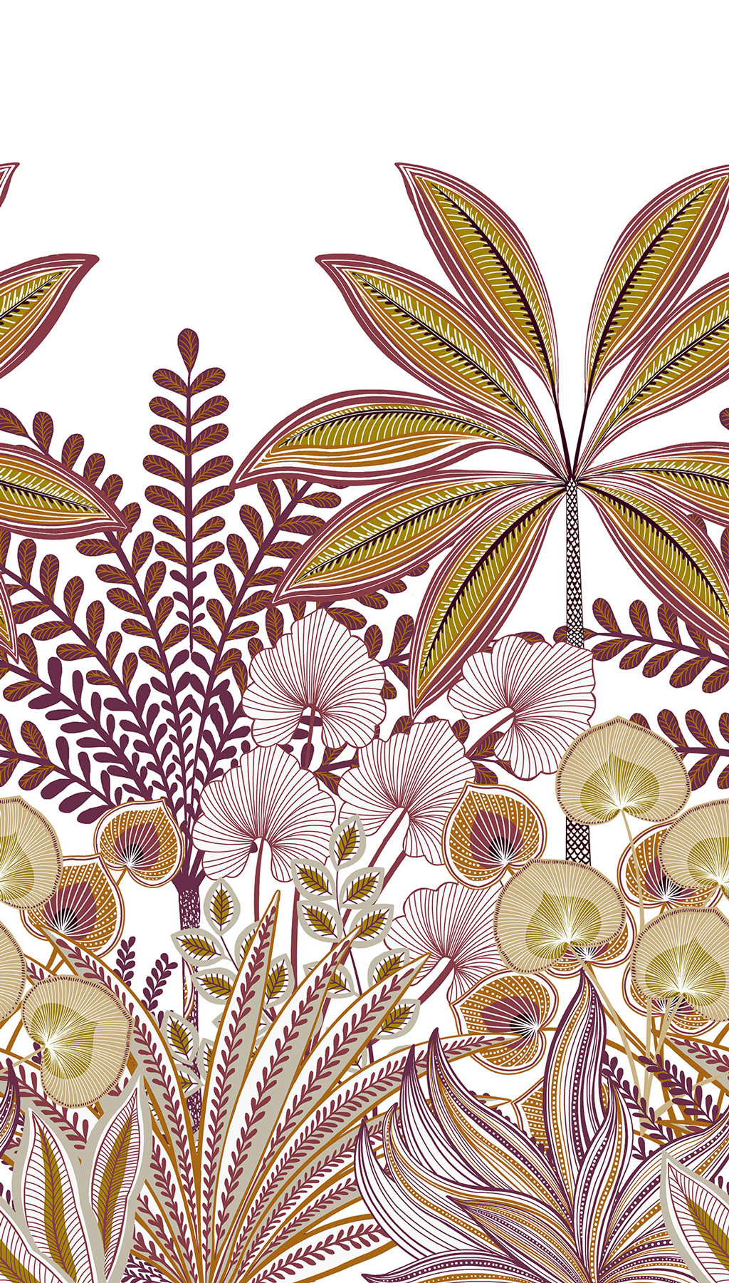 Grandeco Wandbild Eine Rolle ein Motiv 2 Pflanzen A67701 Grandeco Wandbild Eine Rolle ein Motiv 2 Pflanzen A67701