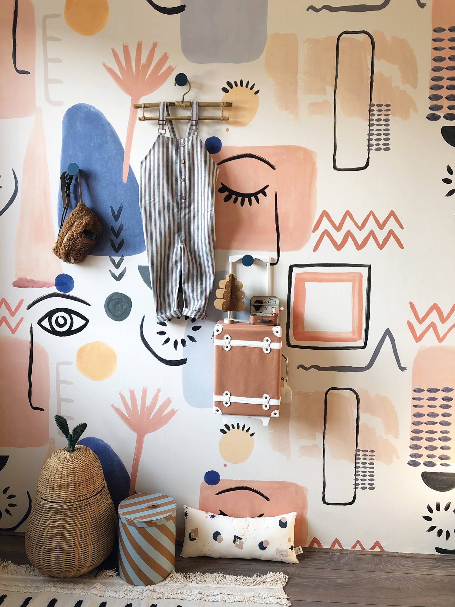 Grandeco Kinderzimmer Wandbild Daydreamers RB249