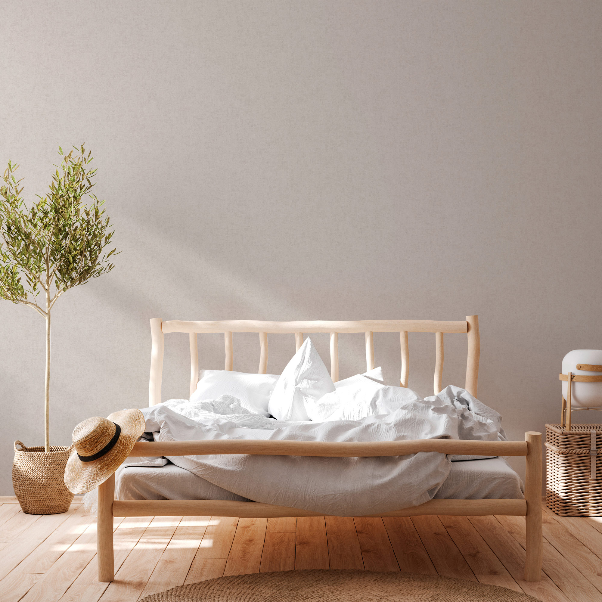 AS Vliestapete Trend Spectrum Unitapete Beige 381981