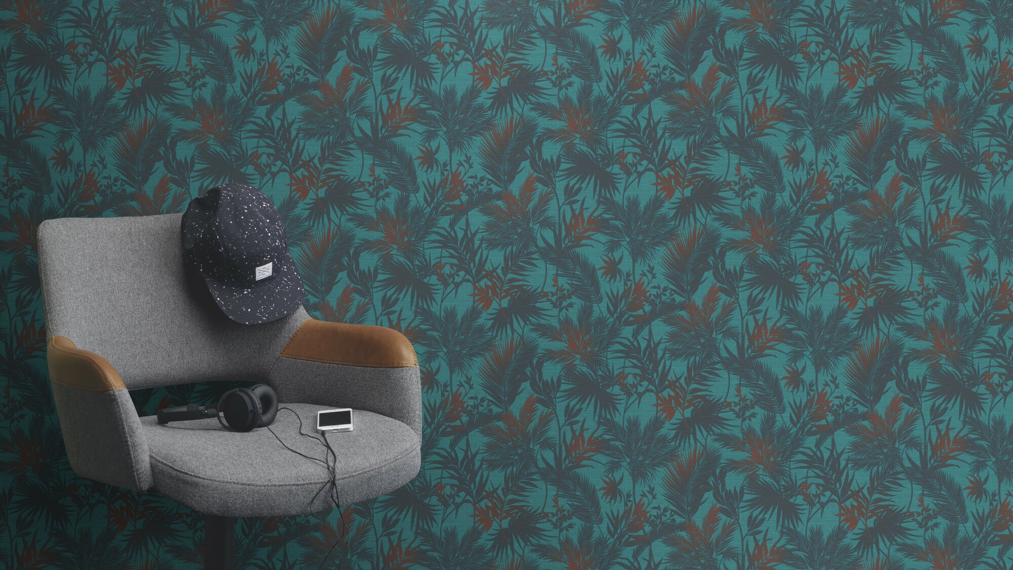 Rasch Vliestapete Kalahari Blätter 704143