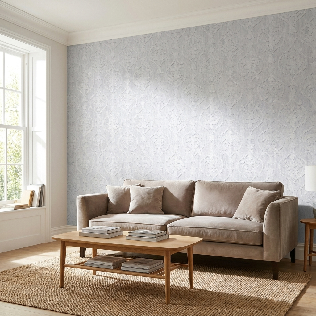 P+S Vliestapete Runway grau ornamente Barocktapete 1360410